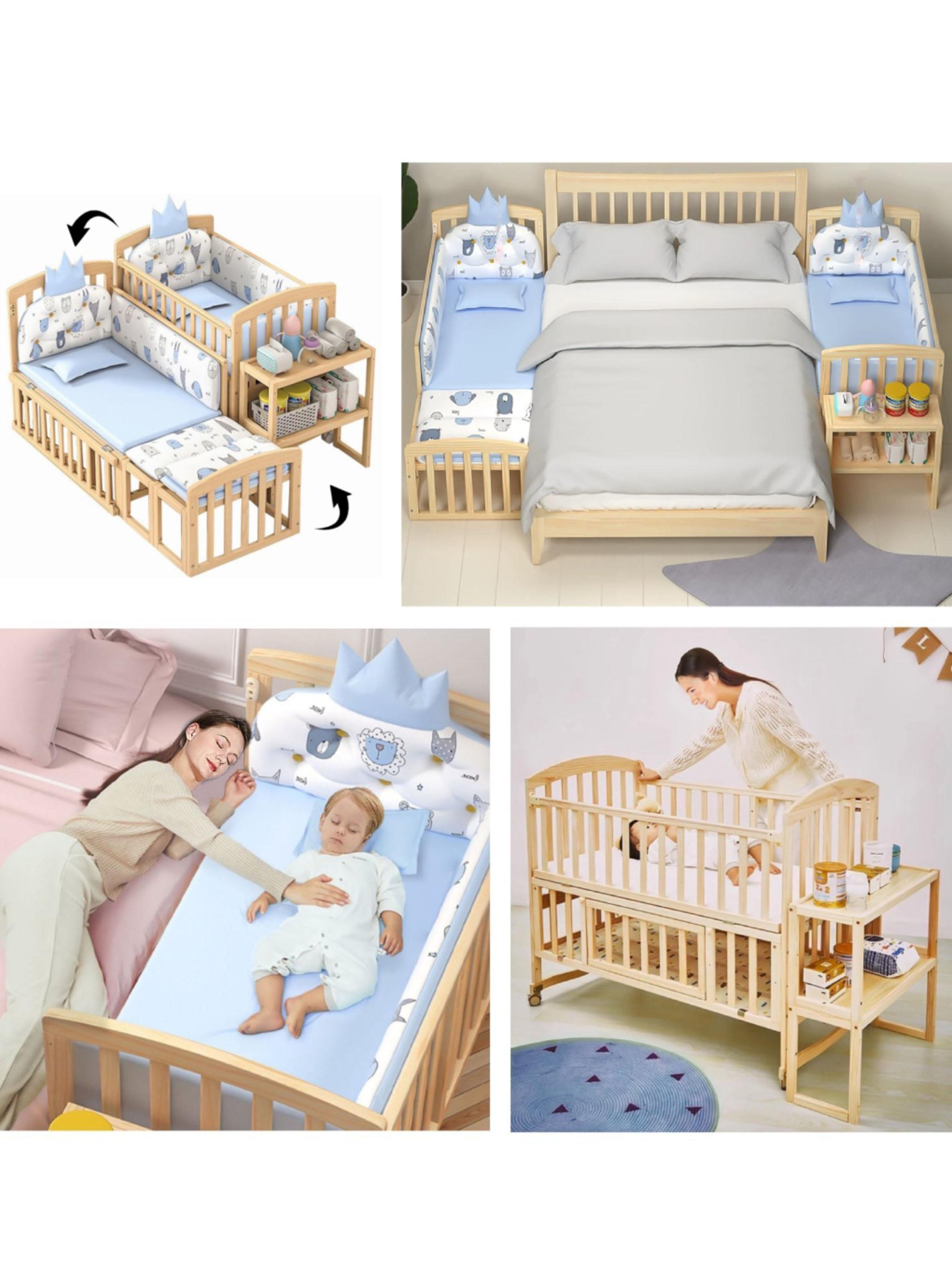 Cuna de Madera Evolutiva 5 en 1-3