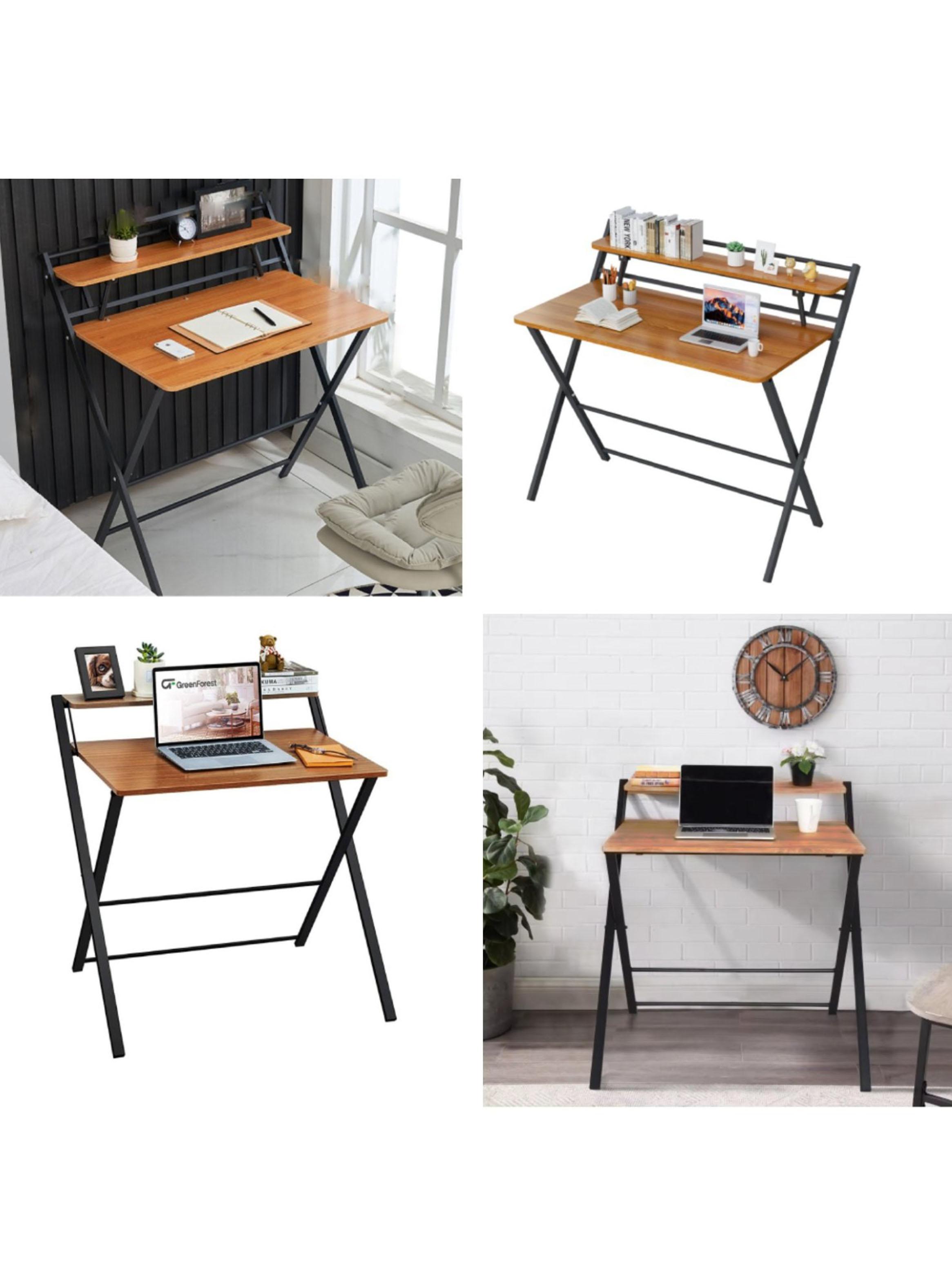 Escritorio Plegable Home Office Café-5
