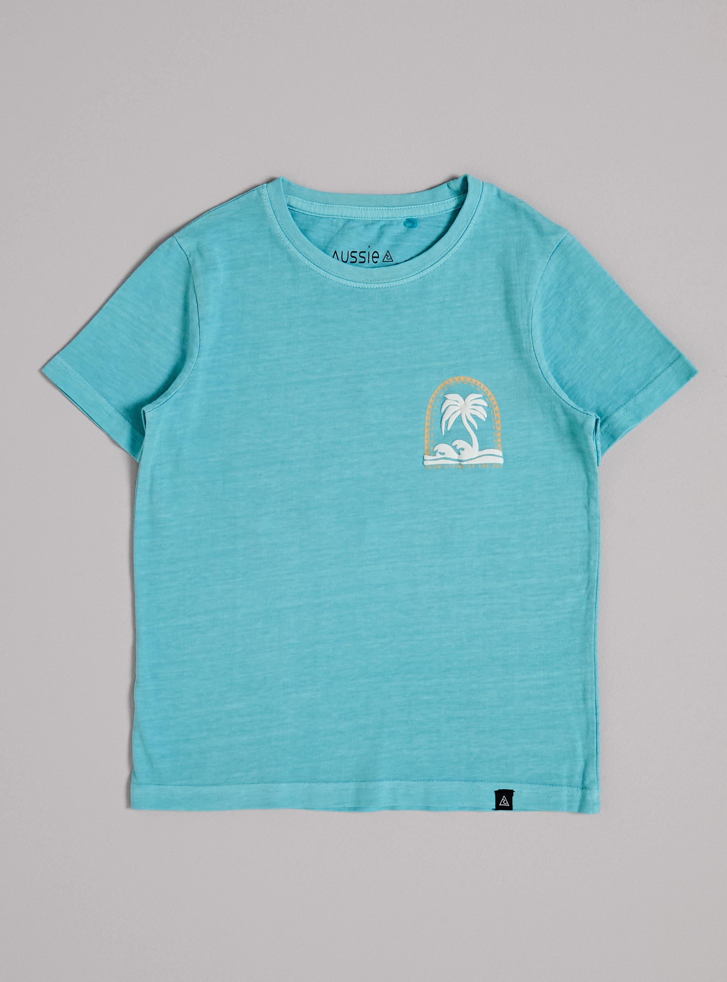 Polera Estampado en Contraste Espalda-1