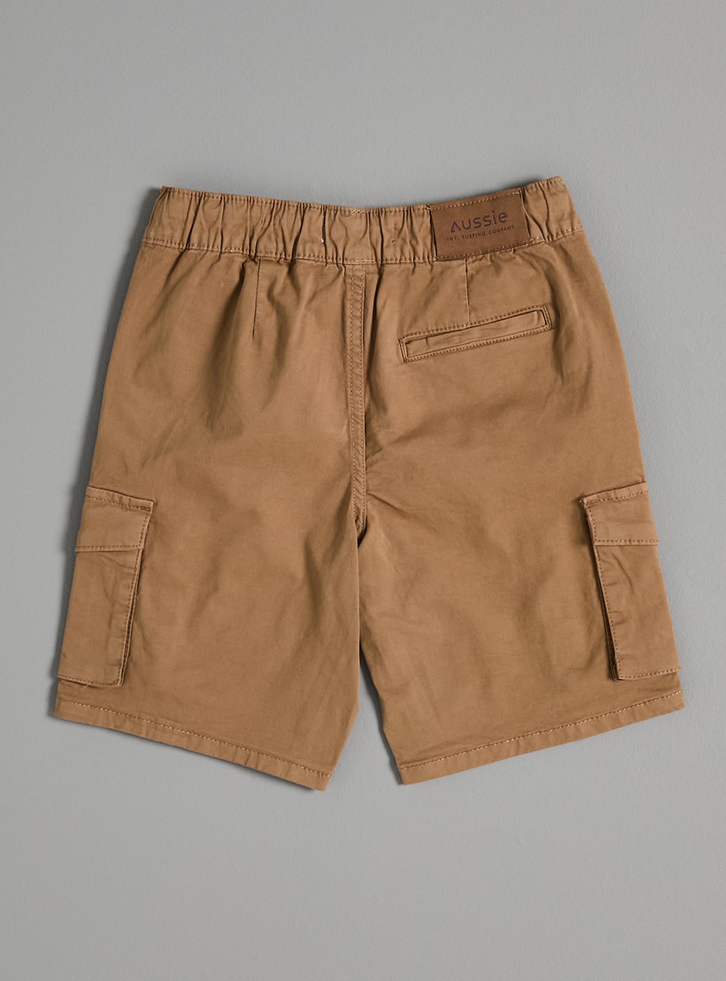 Short Cargo Lavado Niño-2