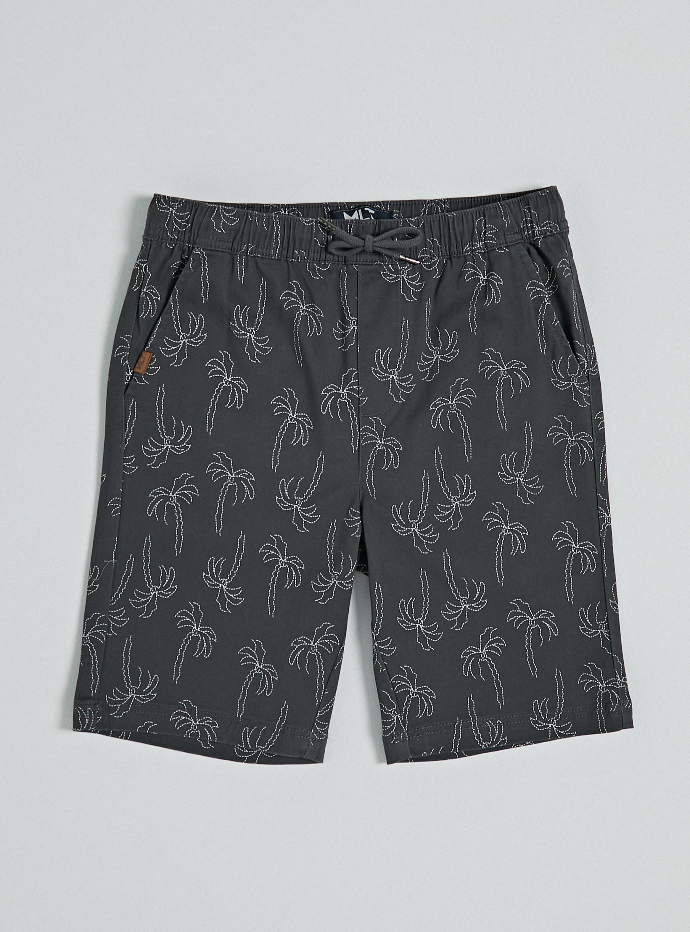 Short Estampado Básico Twill Niño-1