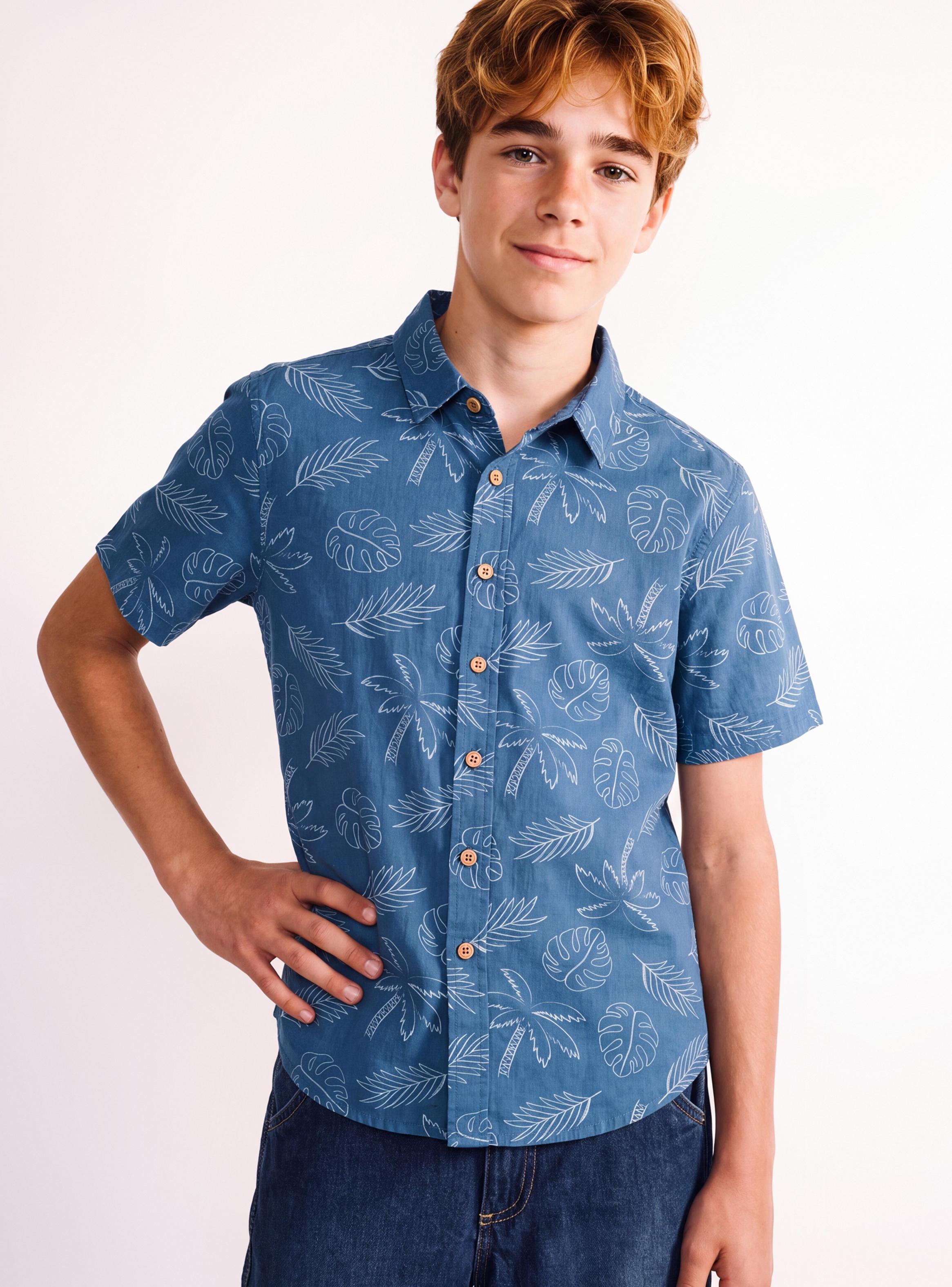 Camisa Full Estampado Tropical-0