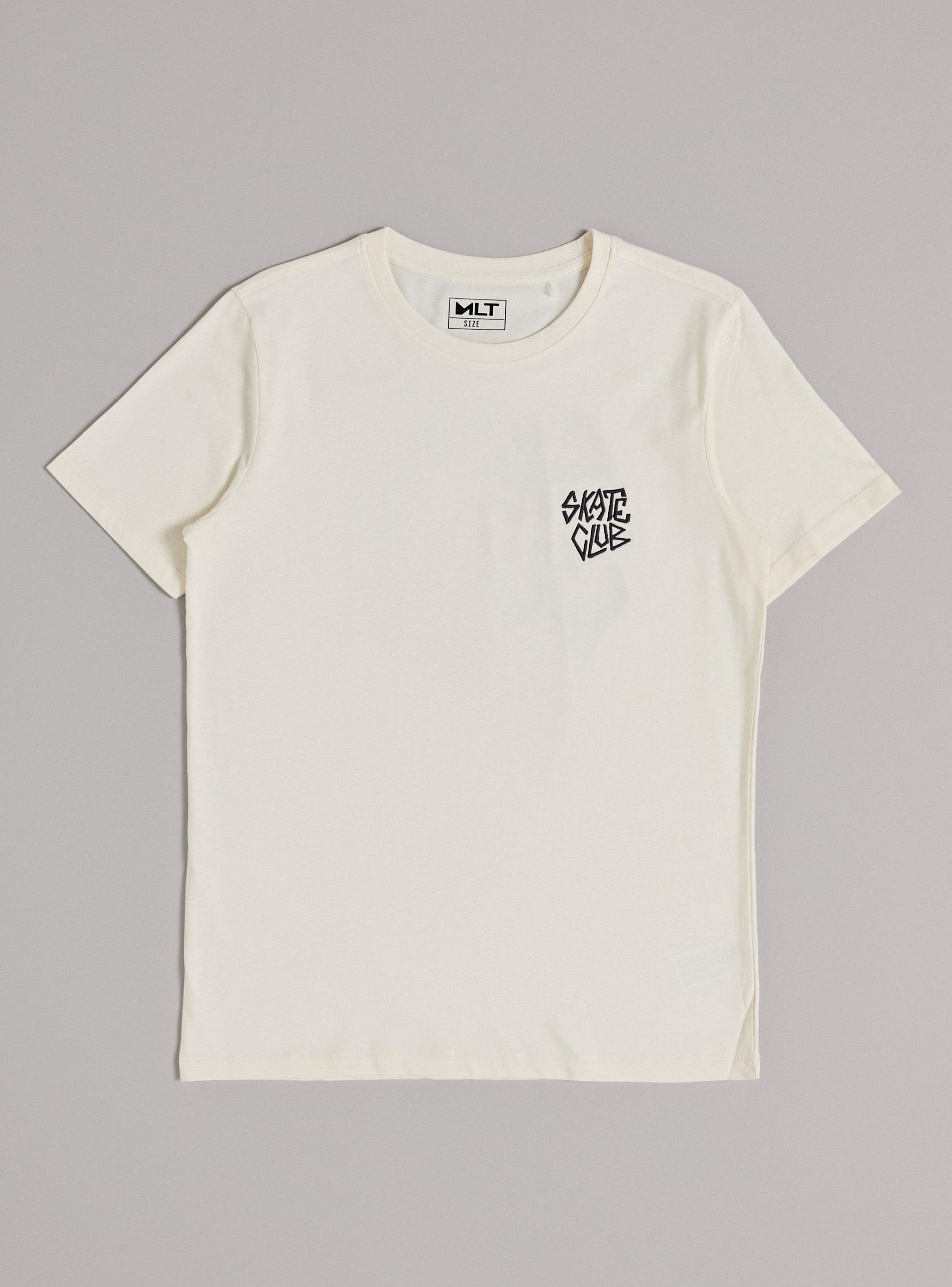 Polera Bordado Frontal Letras con Estampado Espalda-2