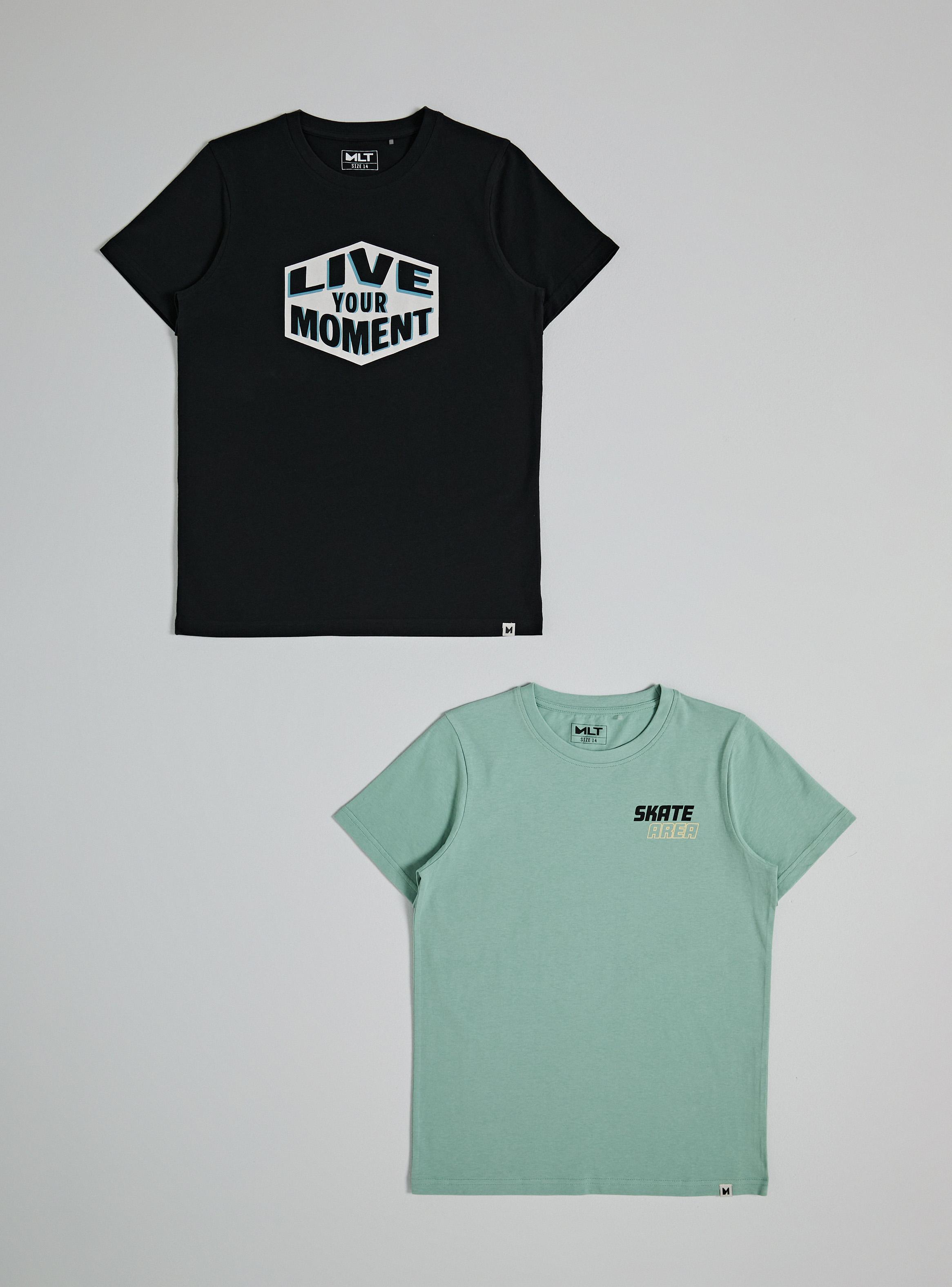 Polera Bipack Estampado Deporte-1