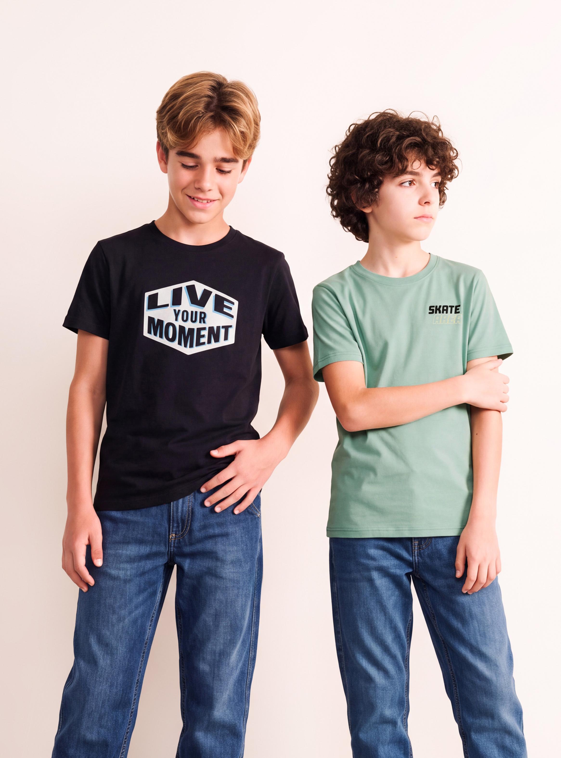 Polera Bipack Estampado Deporte-0