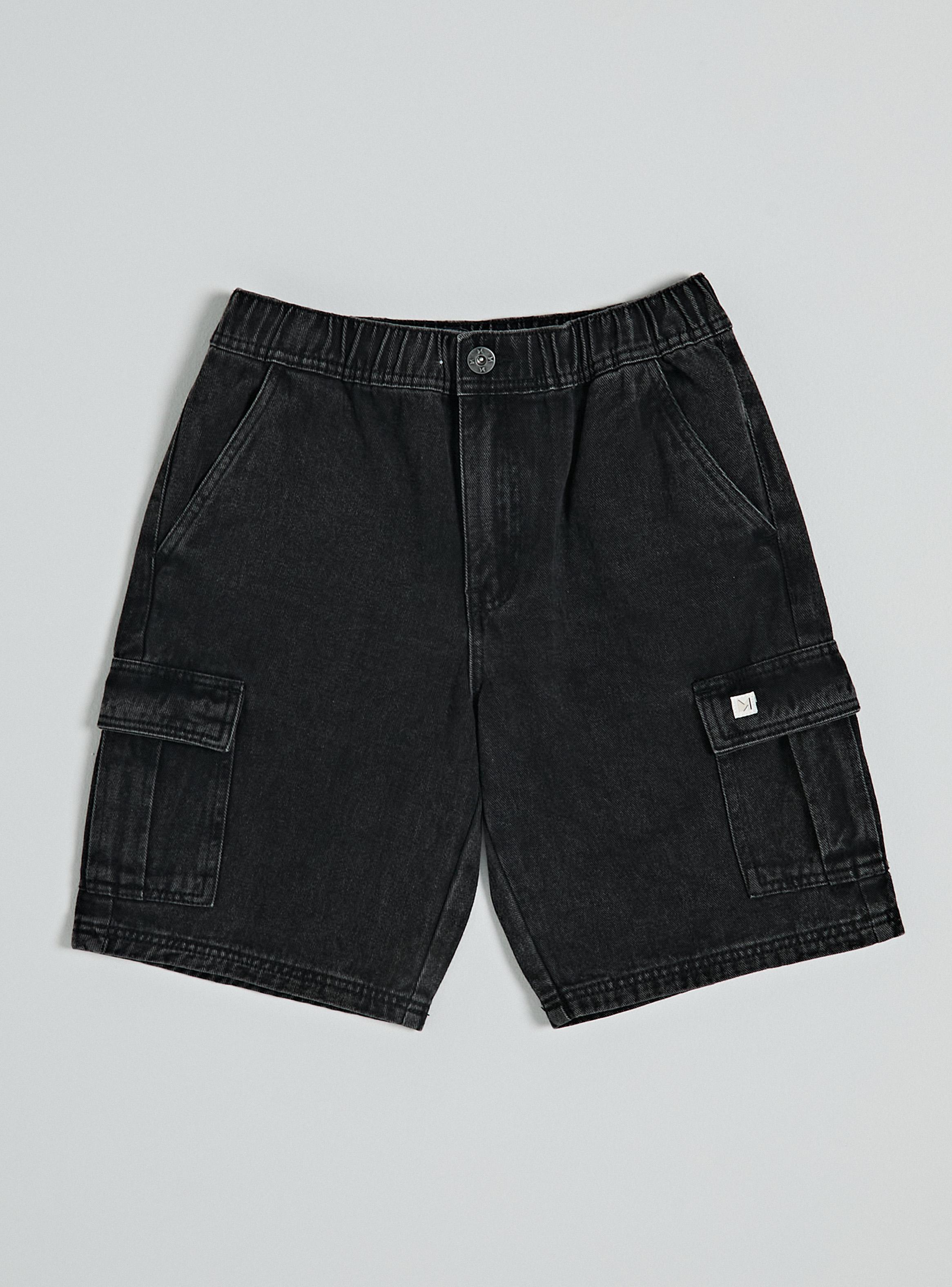 Short Cargo Detalle Logo Denim-1