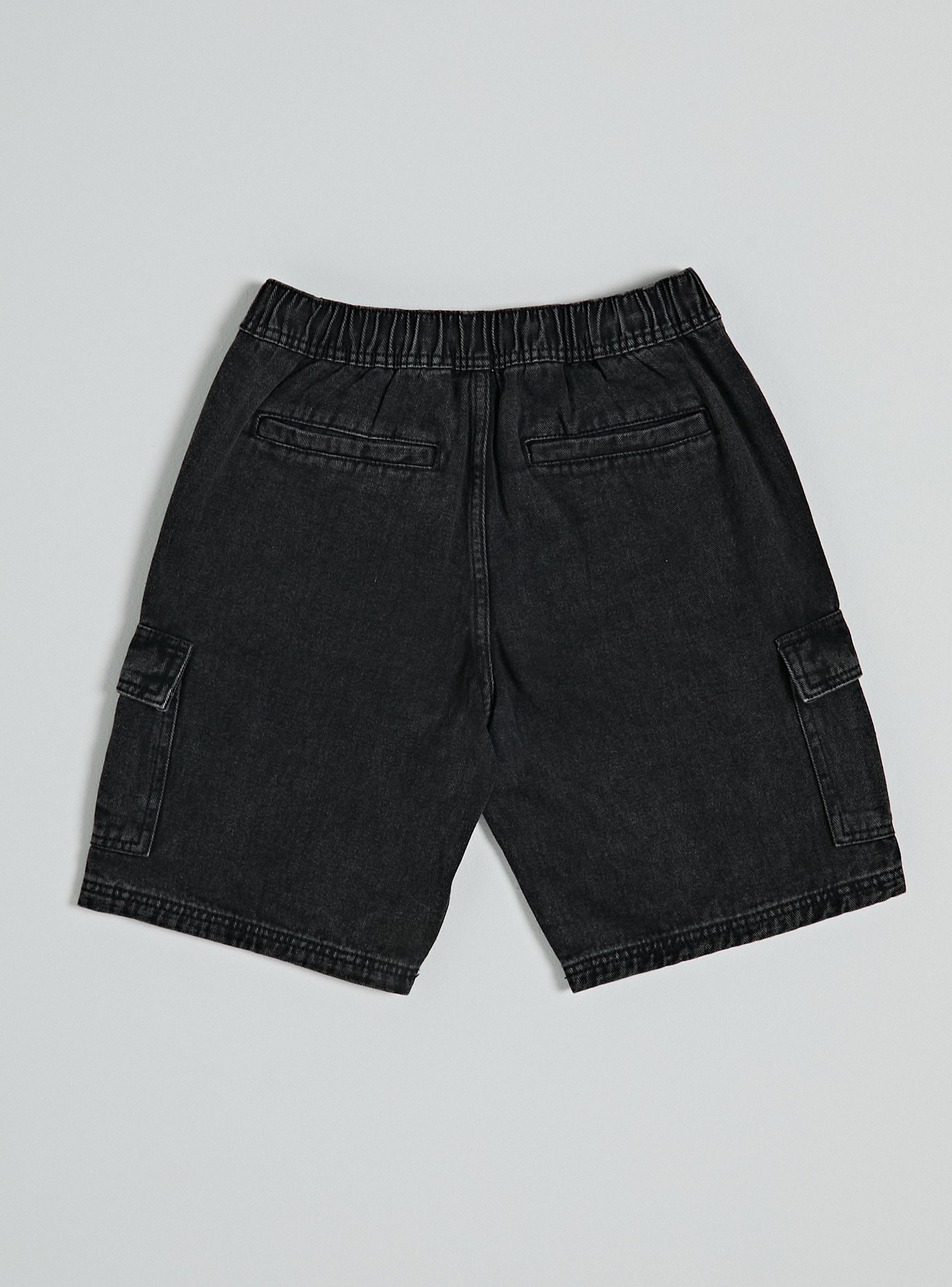 Short Cargo Detalle Logo Denim-2