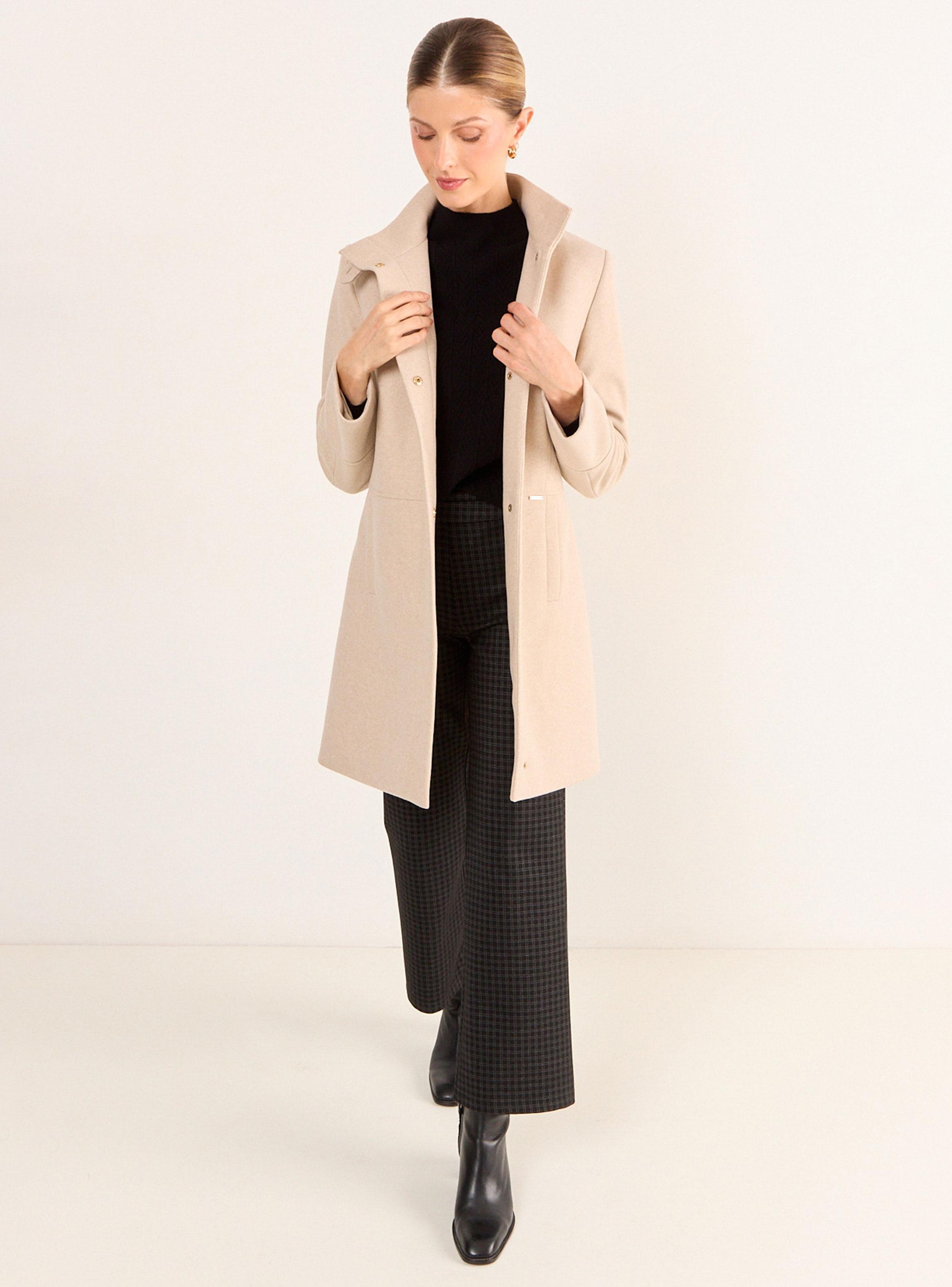 Abrigo Regular de Cuello Alto-4