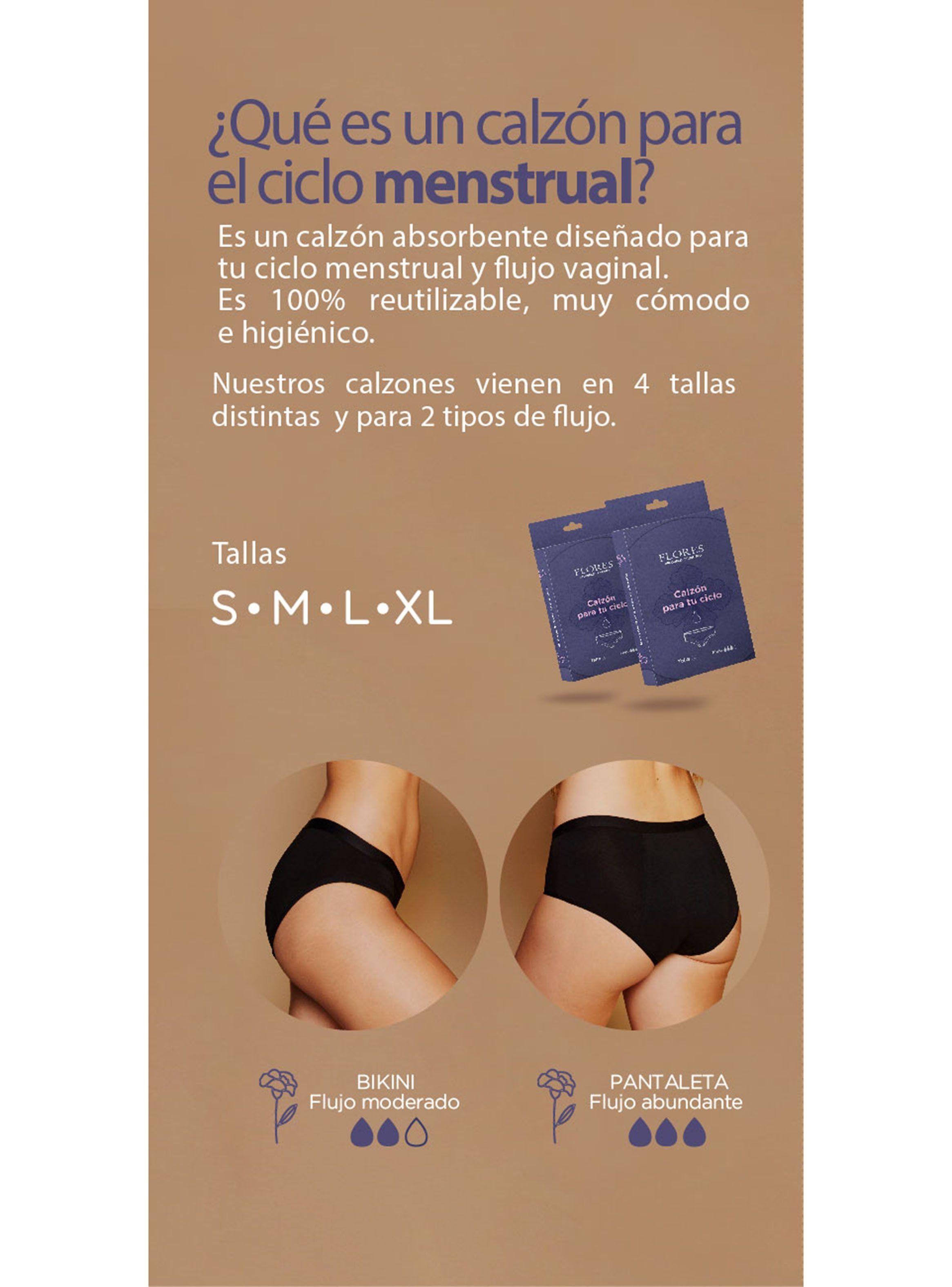 Bikini Calzón Menstrual Flujo Moderado-3