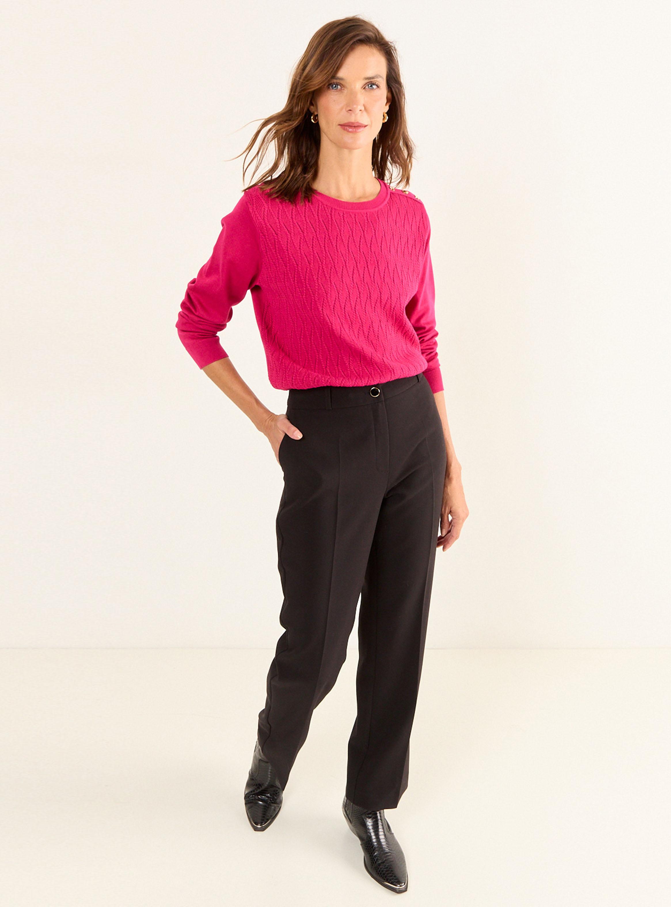 Tejido de Cuello Redondo-4