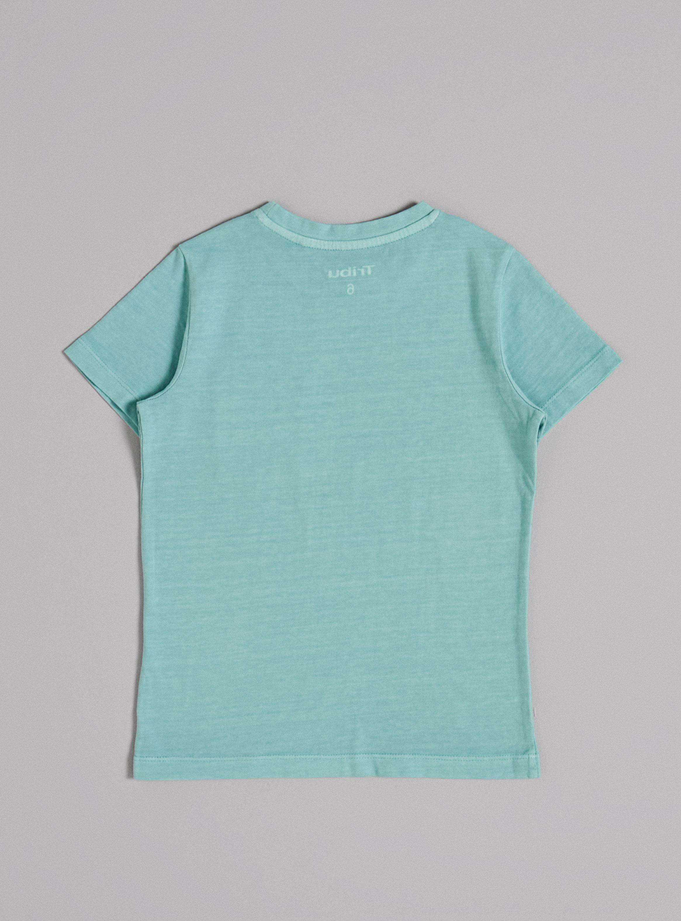 Polera Lavada Acid Wash con Bolsillo Frontal-2