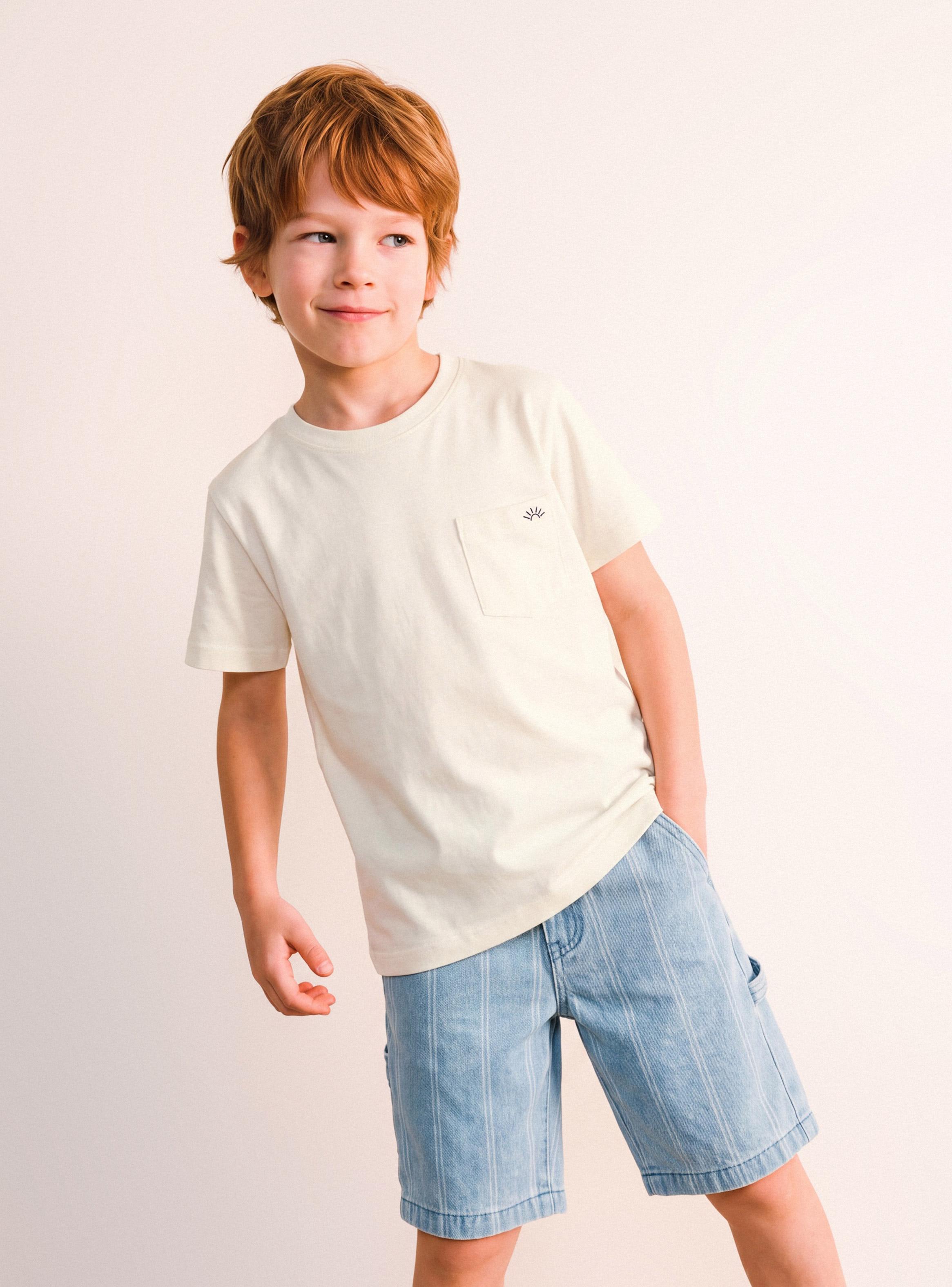 Polera Lavada Acid Wash con Bolsillo Frontal-0