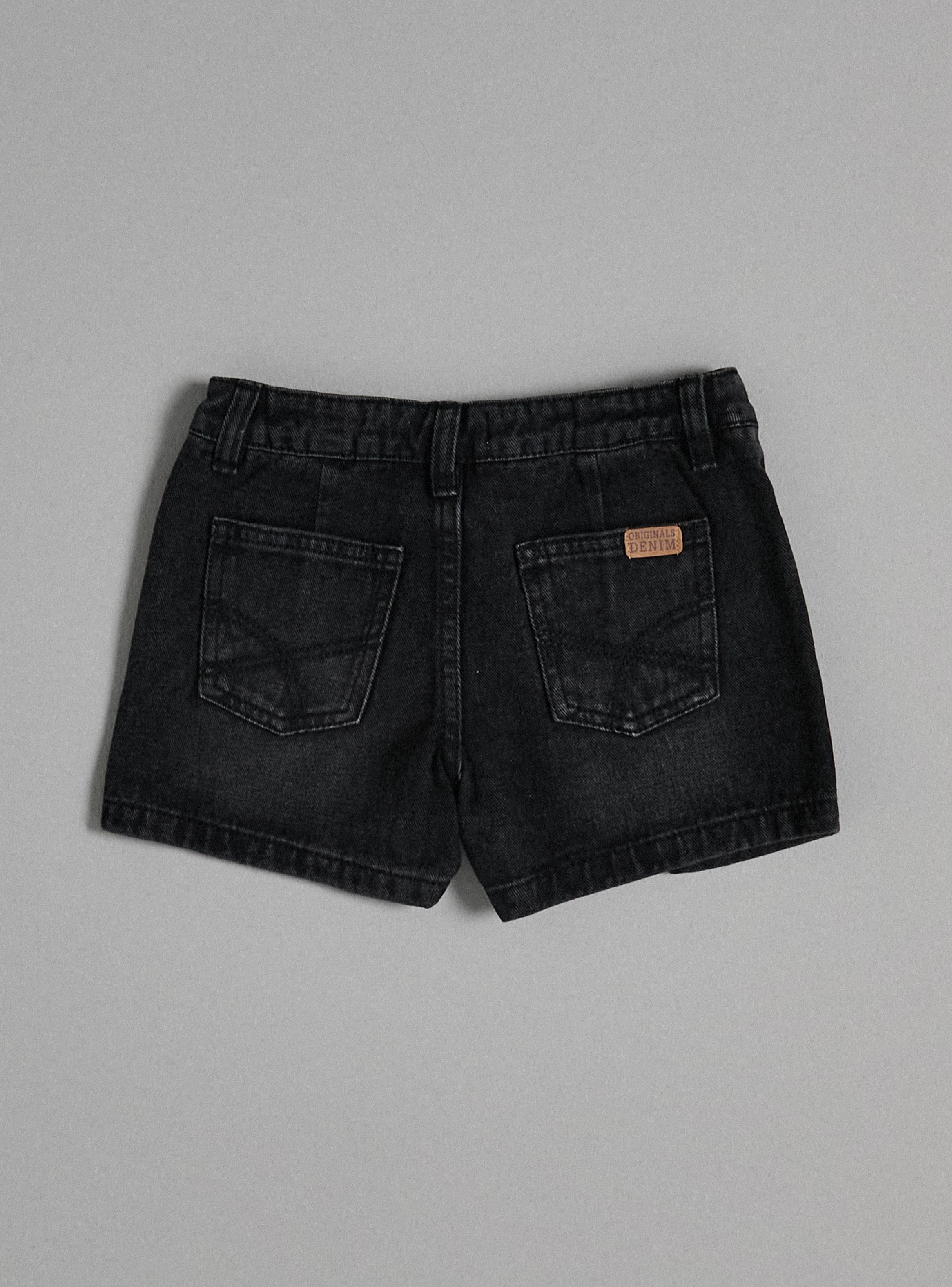 Short Skort Color Denim-2