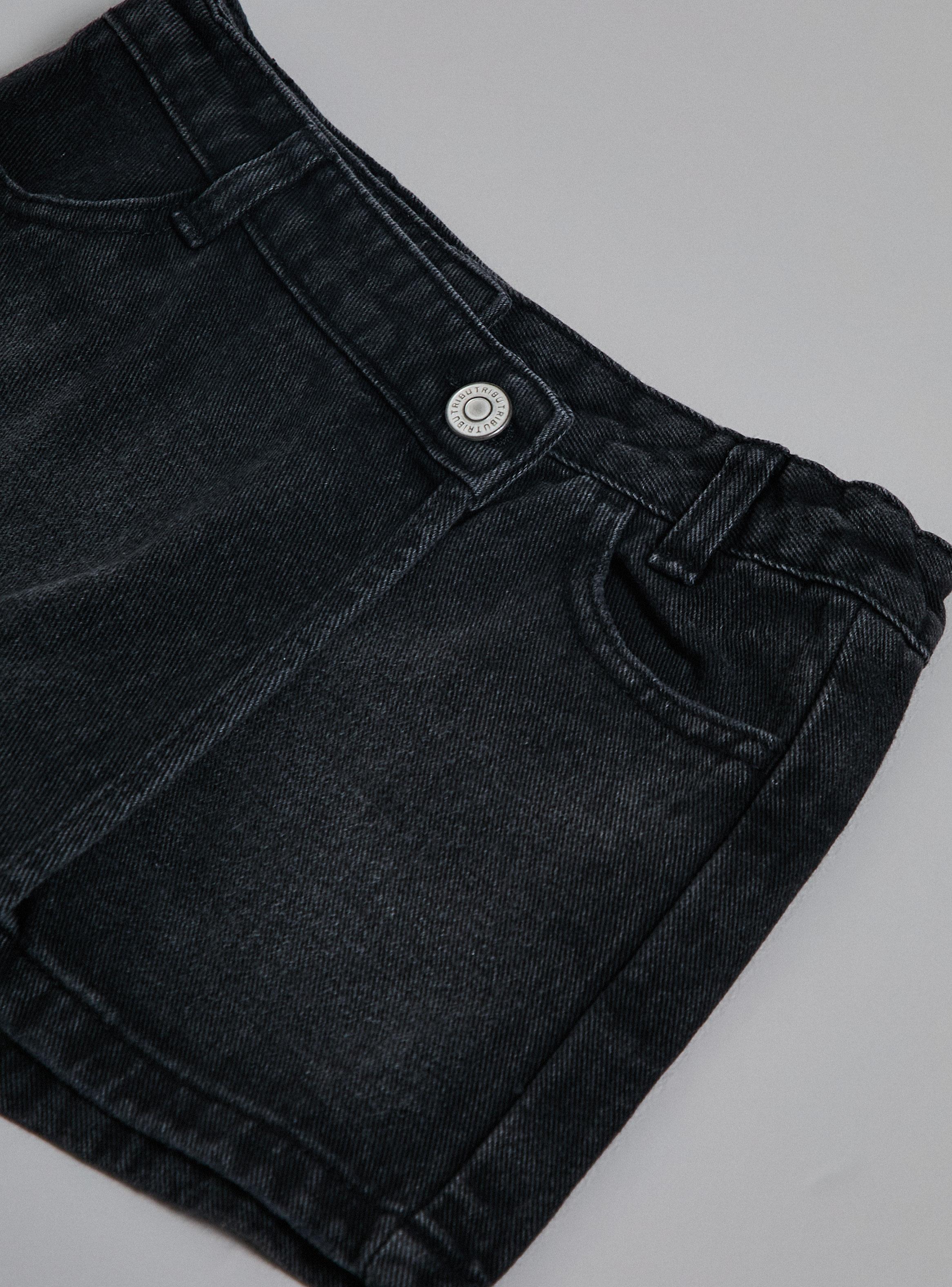 Short Skort Color Denim-3