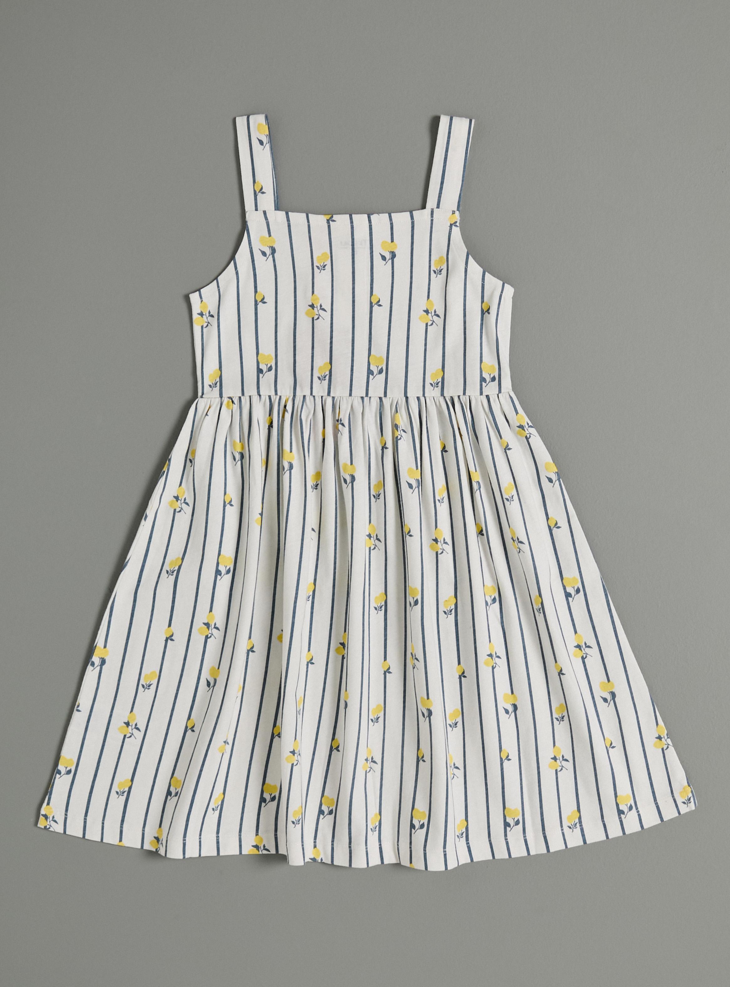 Vestido Botones con Diseño Estampado-2