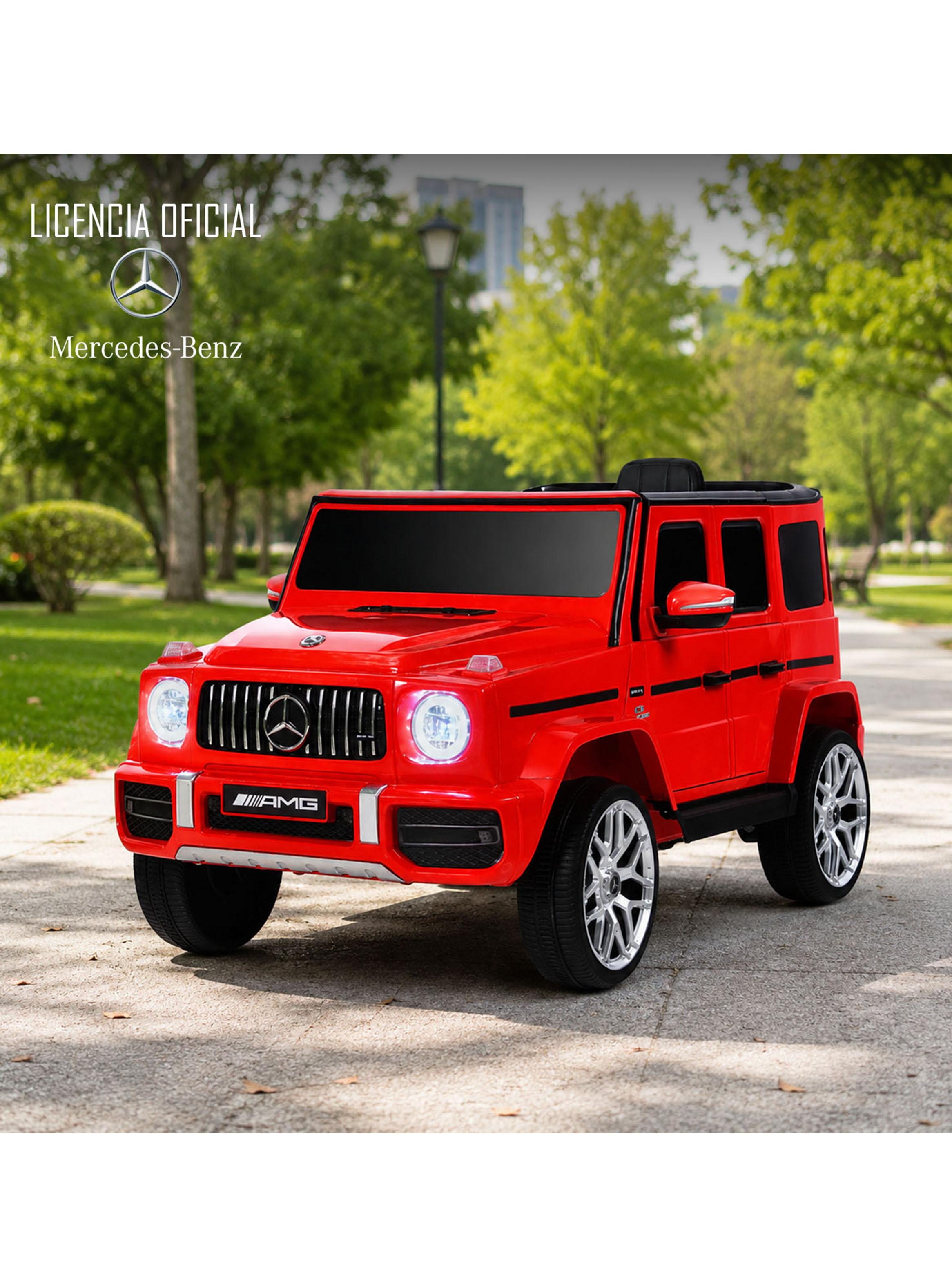 Jeep a Batería Mercedes G63 Rojo-6