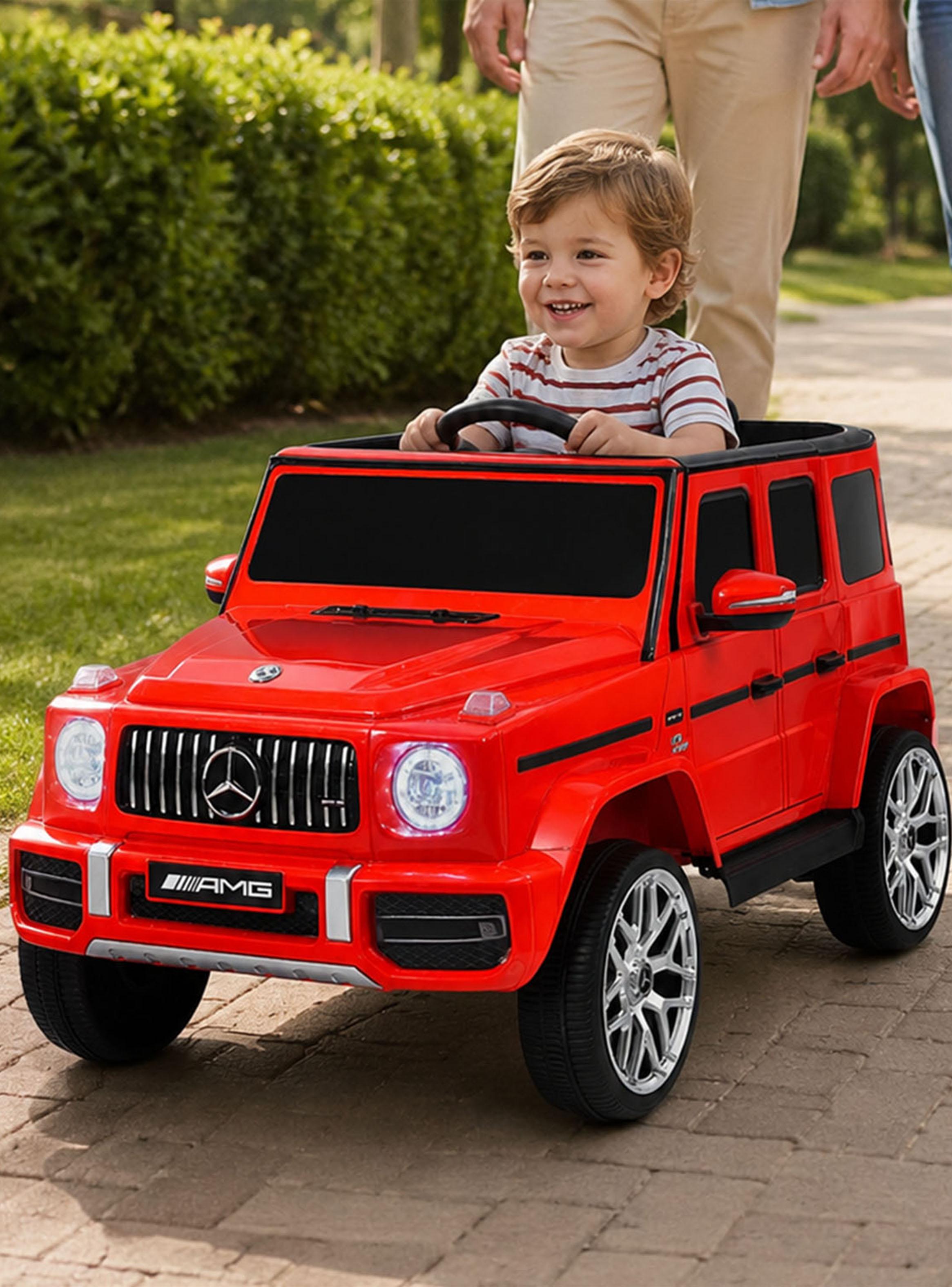 Jeep a Batería Mercedes G63 Rojo-5