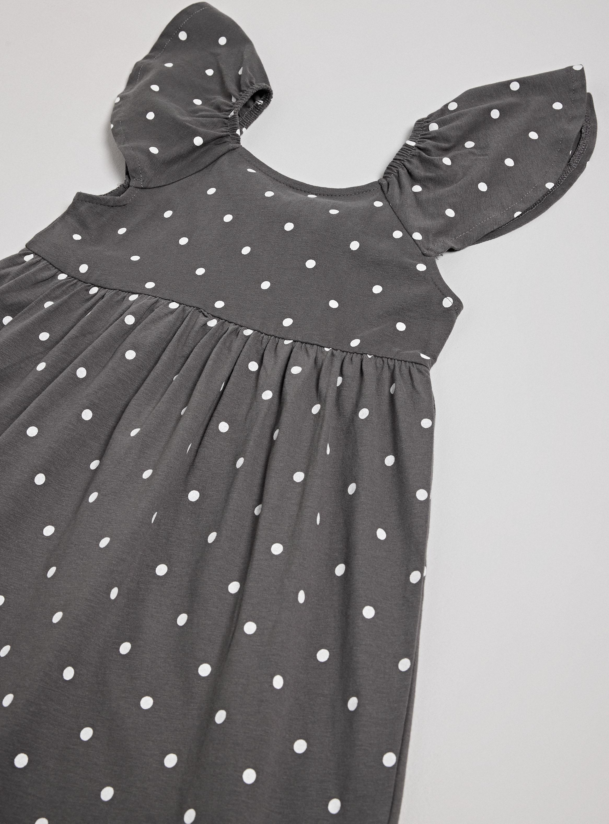 Vestido Manga Vuelitos Diseño Estampado-3