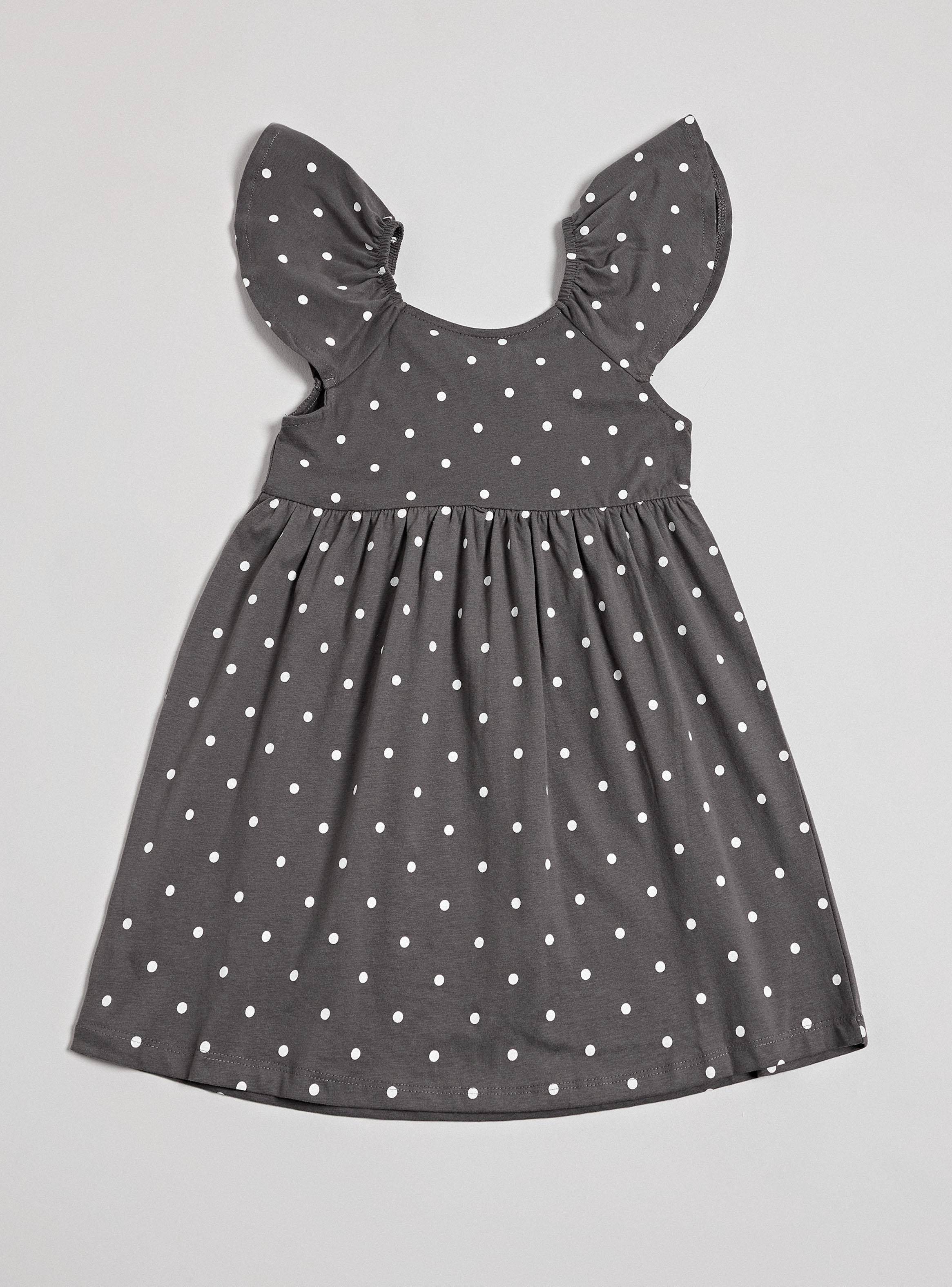 Vestido Manga Vuelitos Diseño Estampado-1