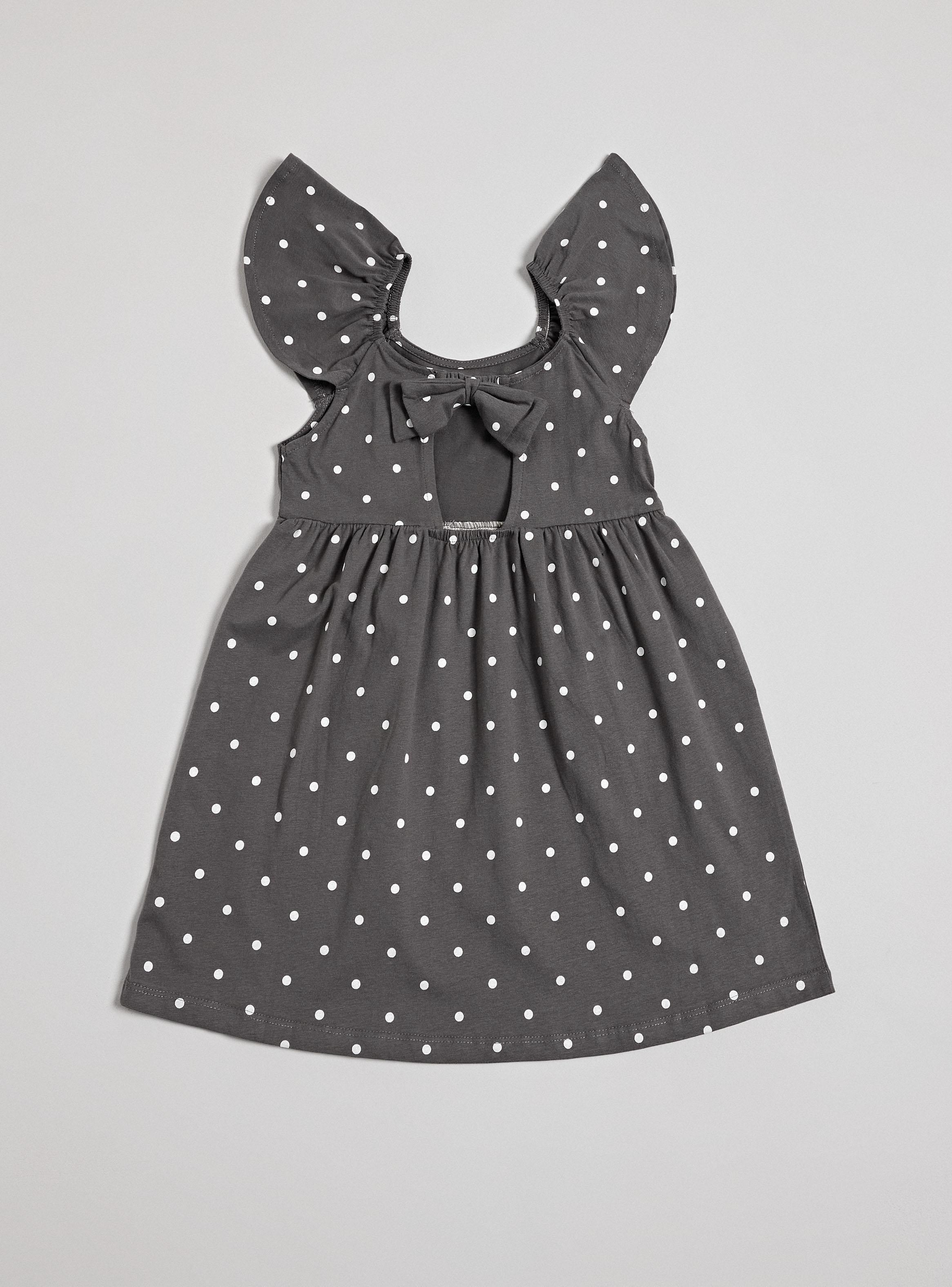 Vestido Manga Vuelitos Diseño Estampado-2