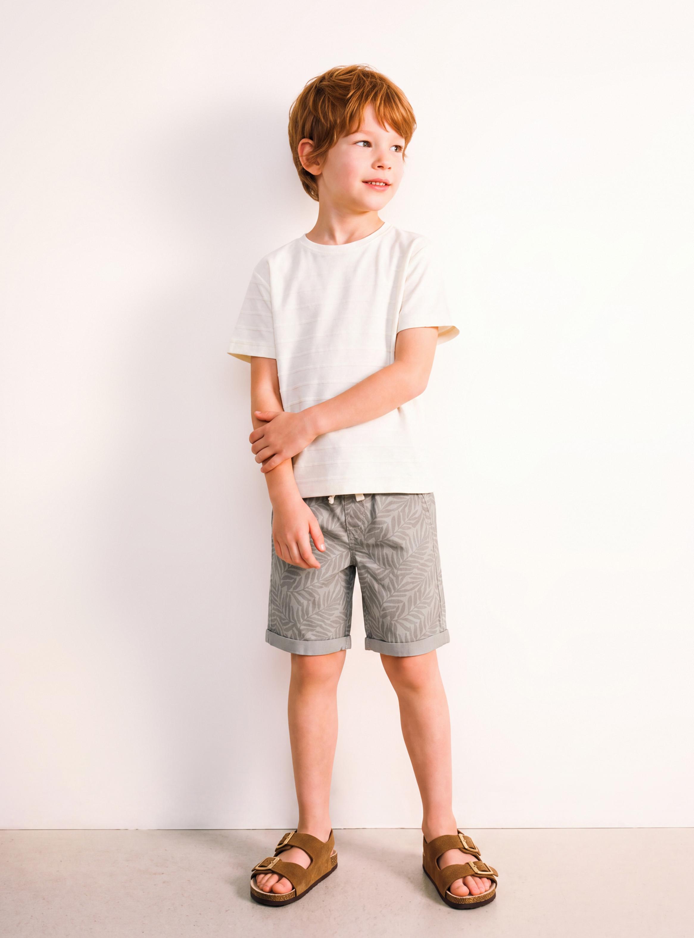 Bermuda Básico Diseño Estampado Niño-0