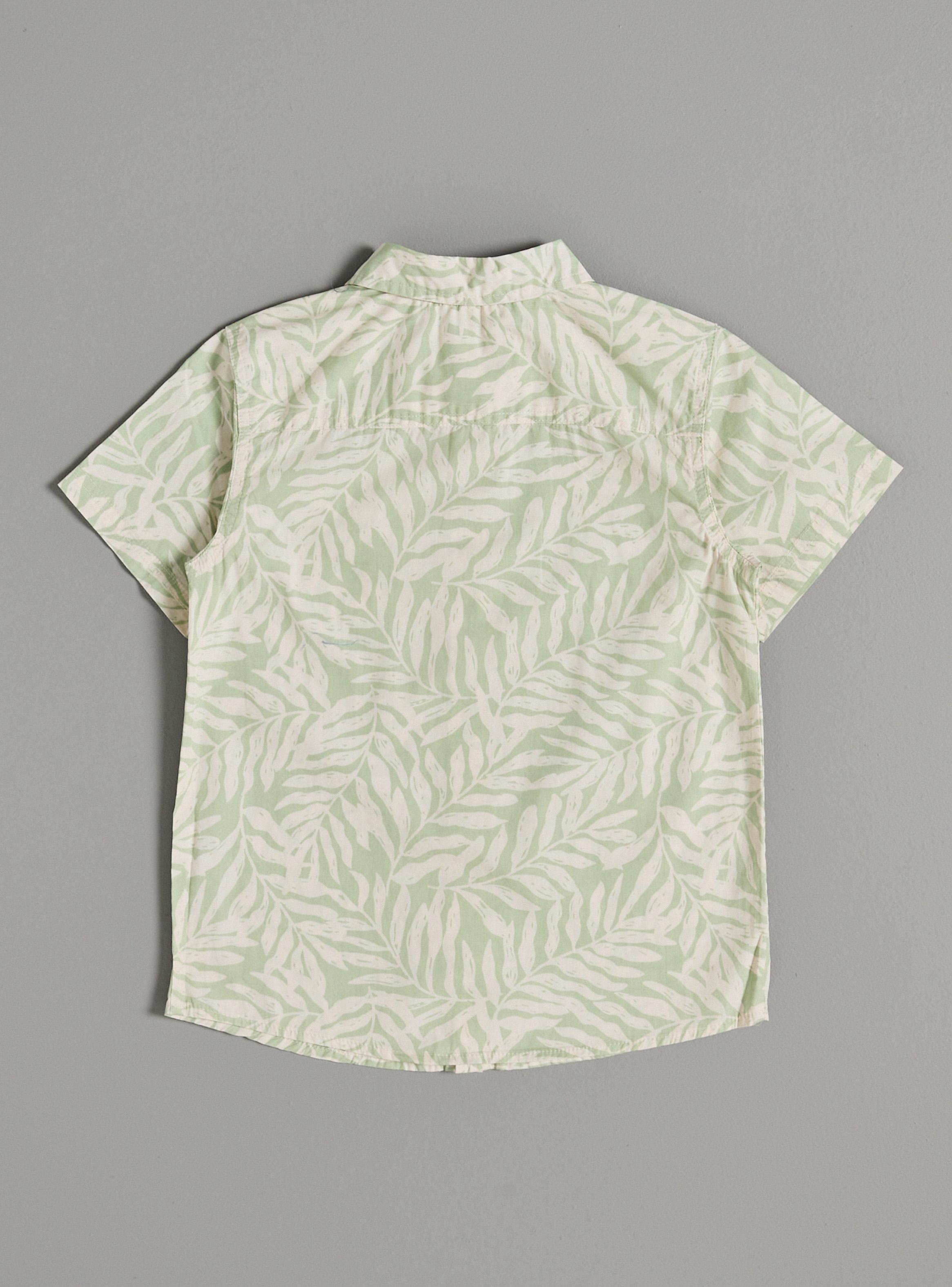 Camisa Estampado Tropical Niño-2