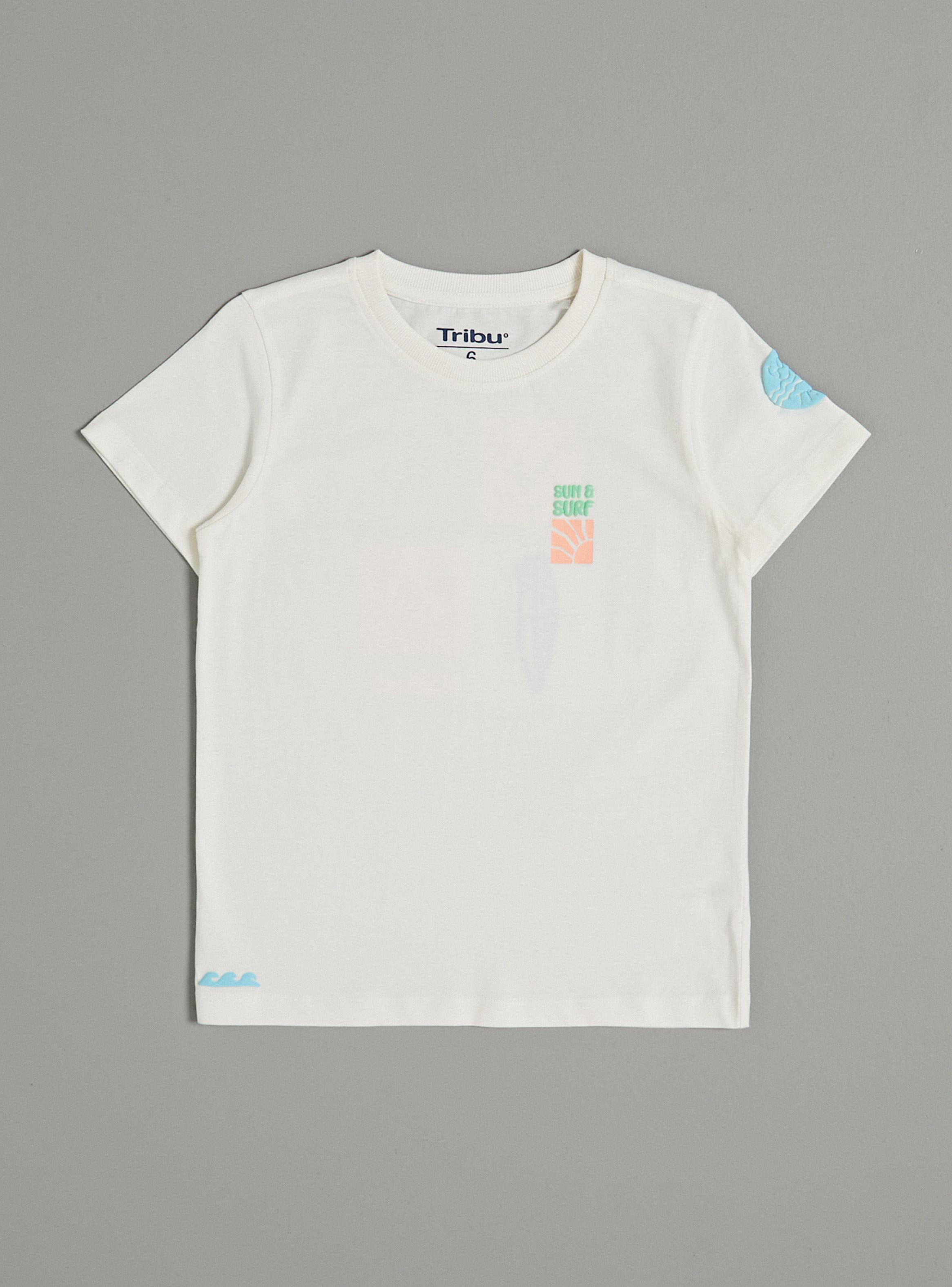 Polera Estampado en Manga y Espalda Niño-1