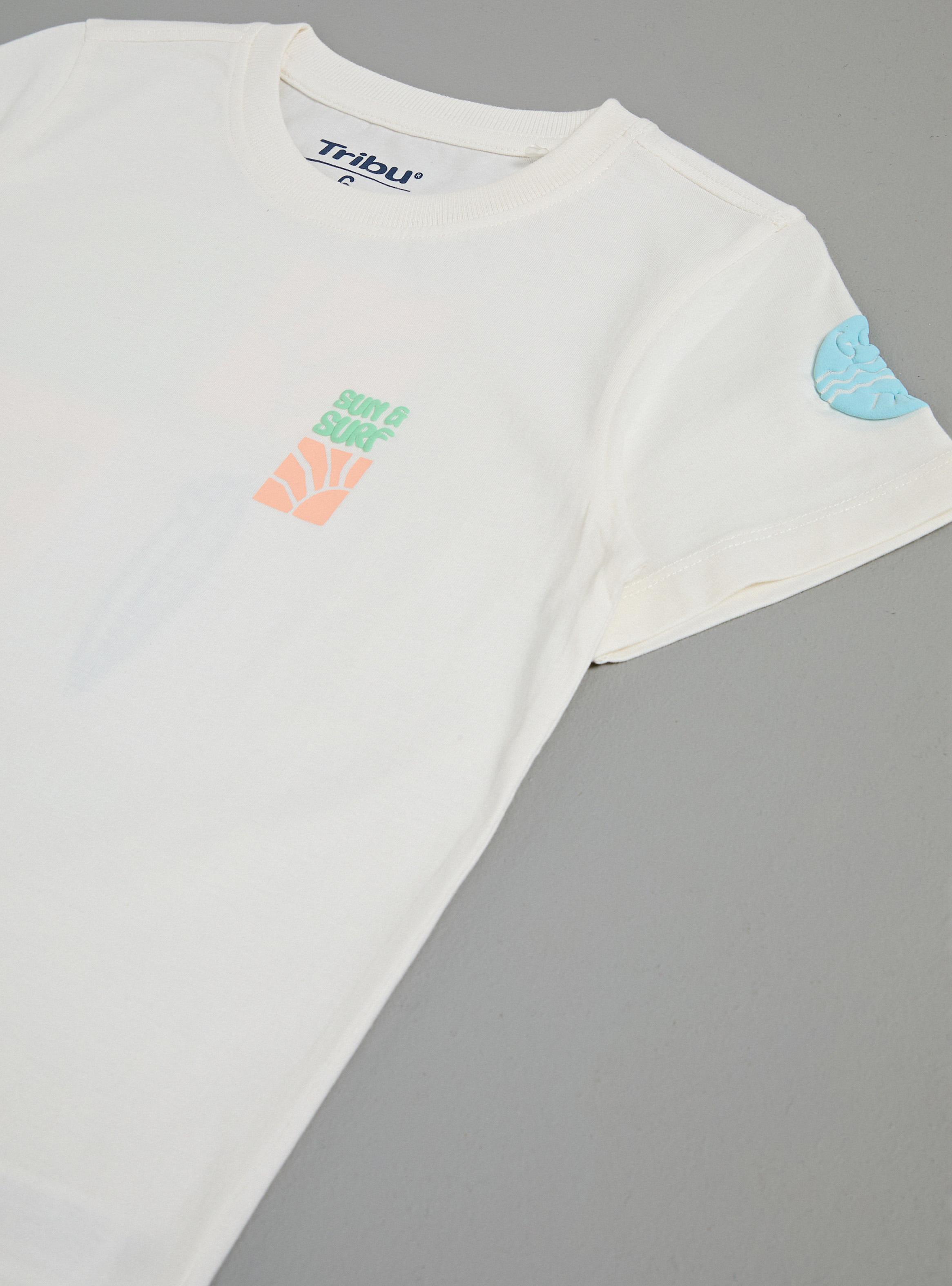 Polera Estampado en Manga y Espalda Niño-3