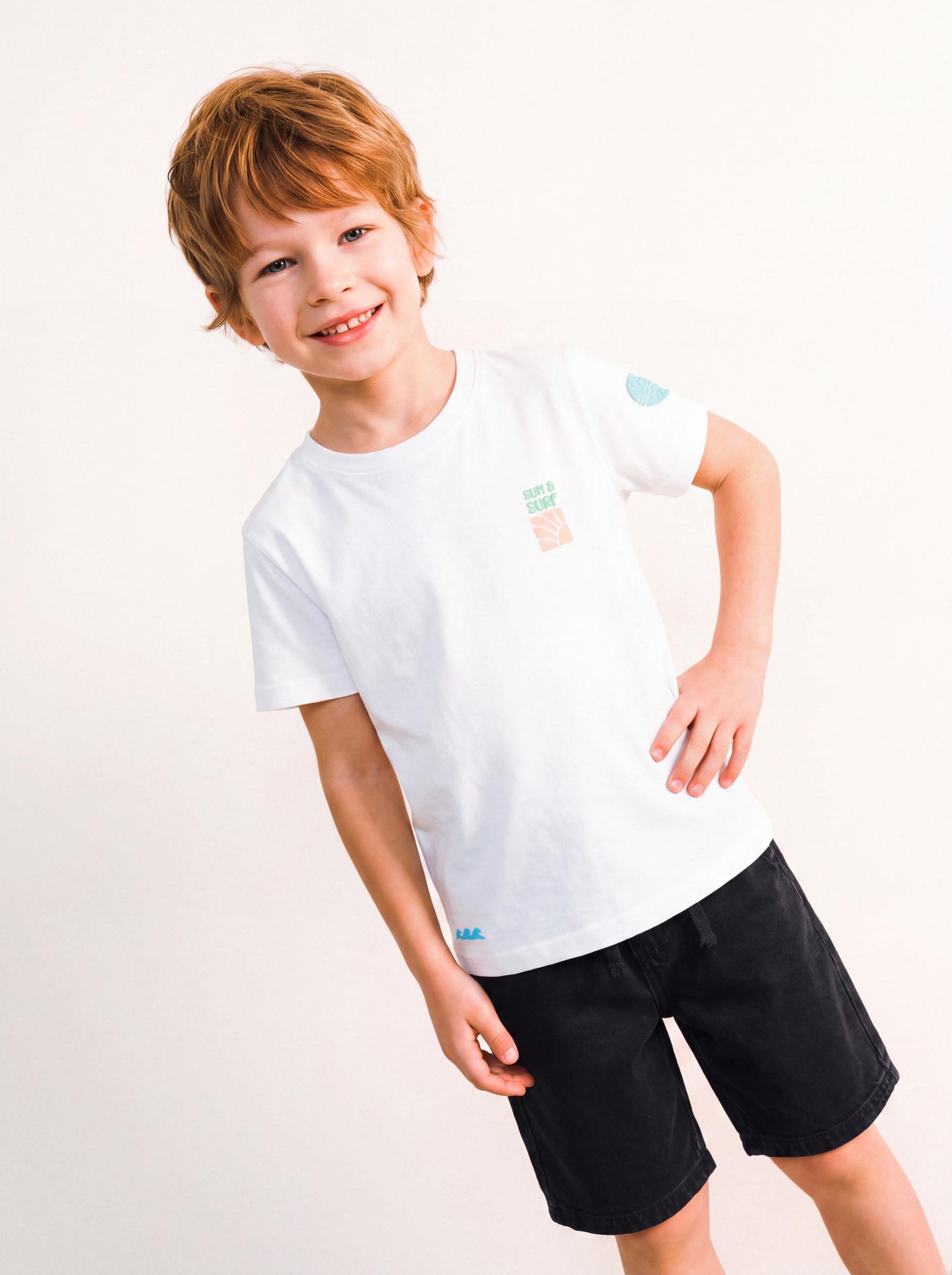 Polera Estampado en Manga y Espalda Niño-0