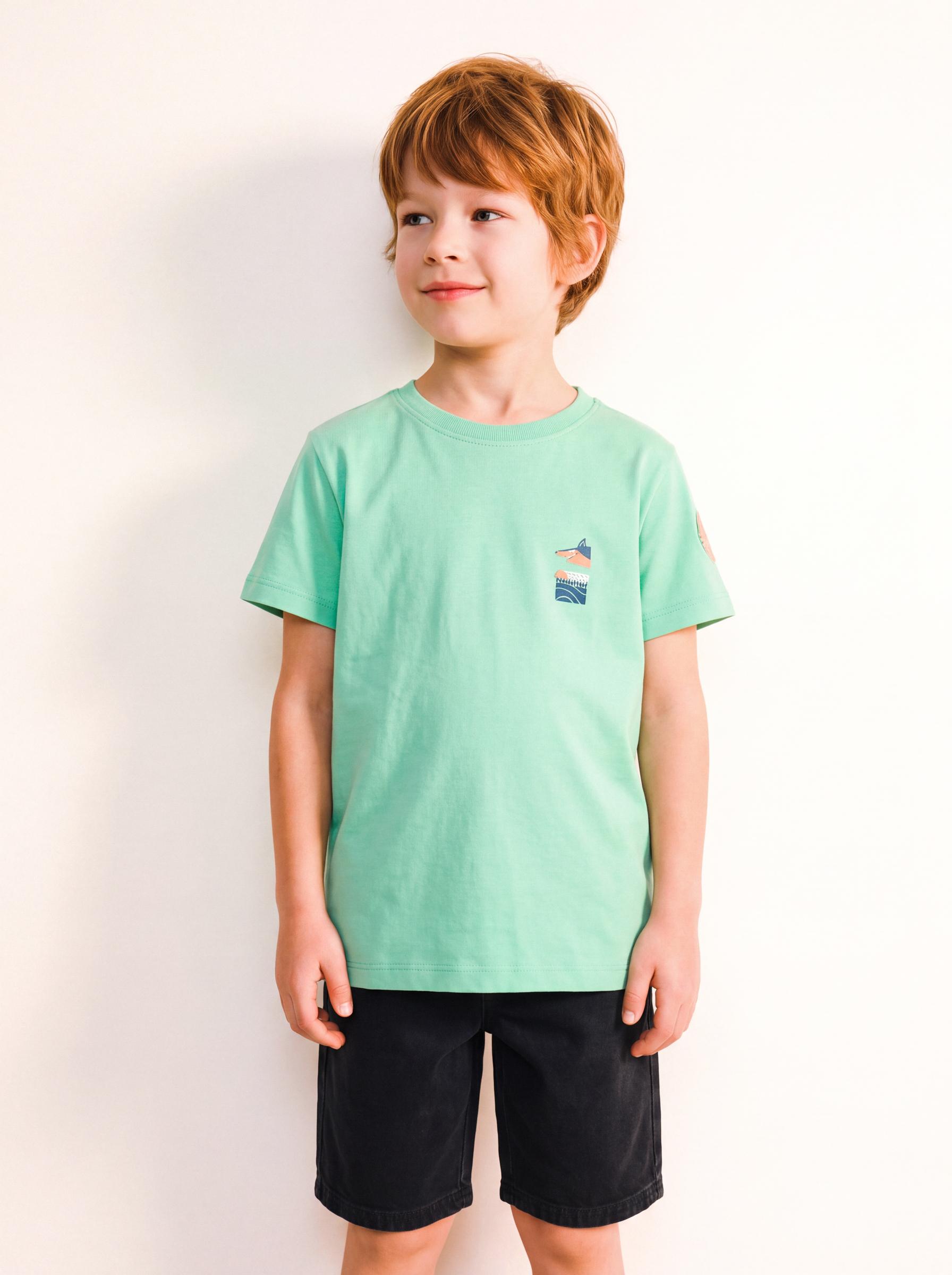 Polera Estampado en Manga y Espalda Niño-0