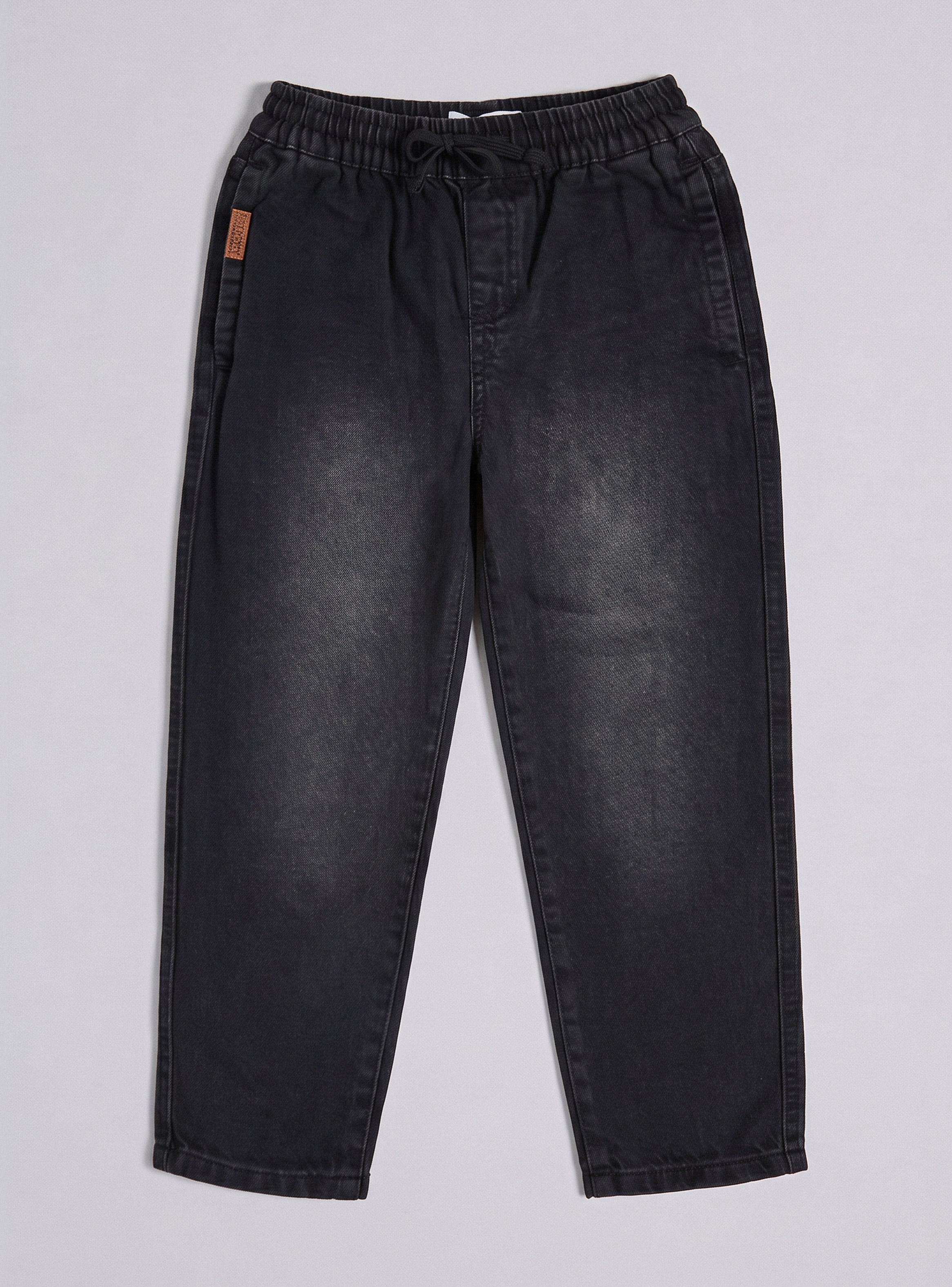 Jeans Denim con Cordón Cintura-1