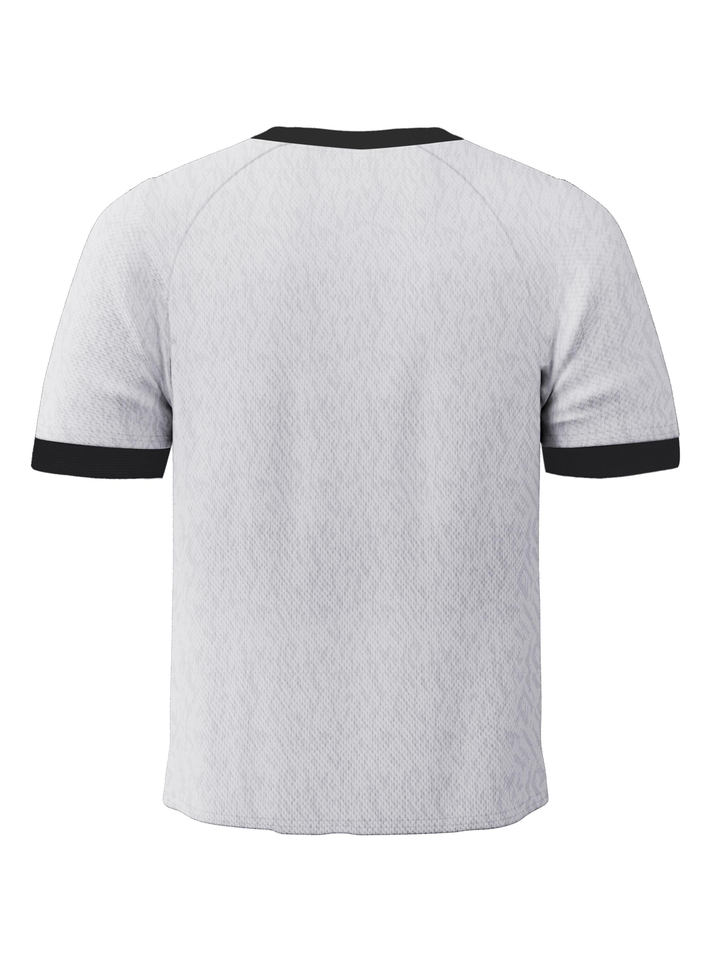 Polera Manga Corta Real Madrid Mini League Niño-1