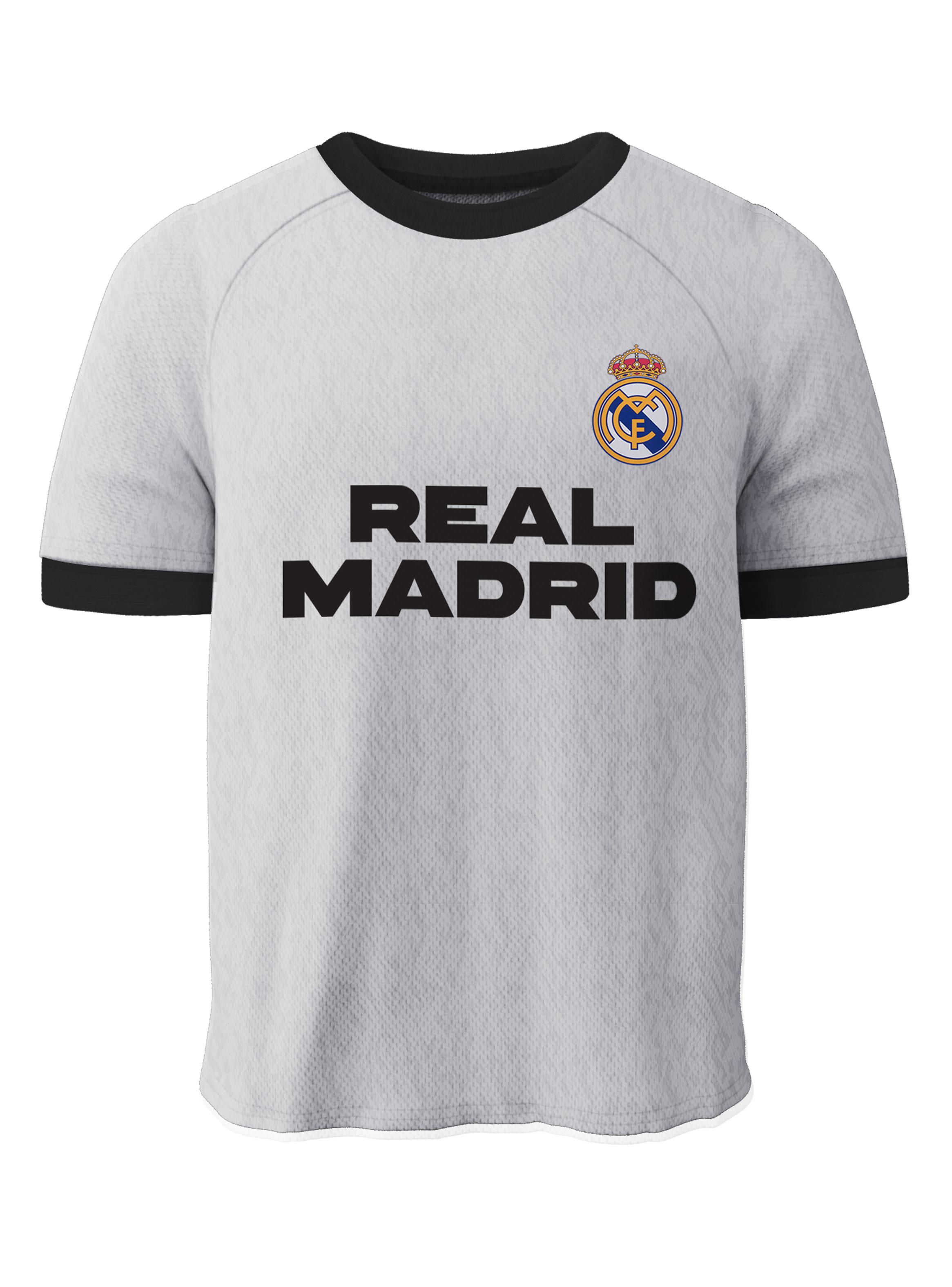 Polera Manga Corta Real Madrid Mini League Niño-0