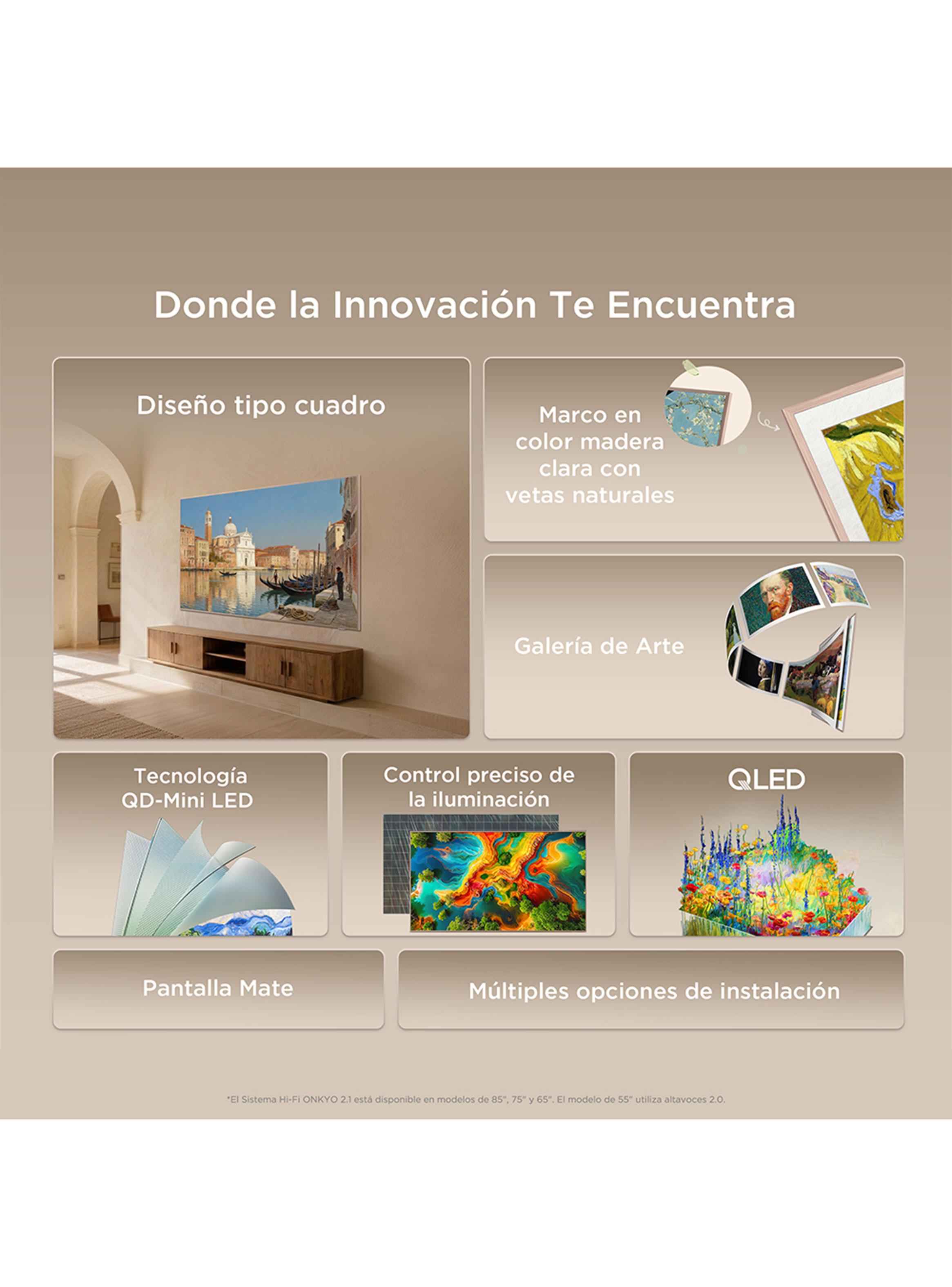QD Mini LED Smart TV 55'' 4K UHD ART TV A400 Pro-4