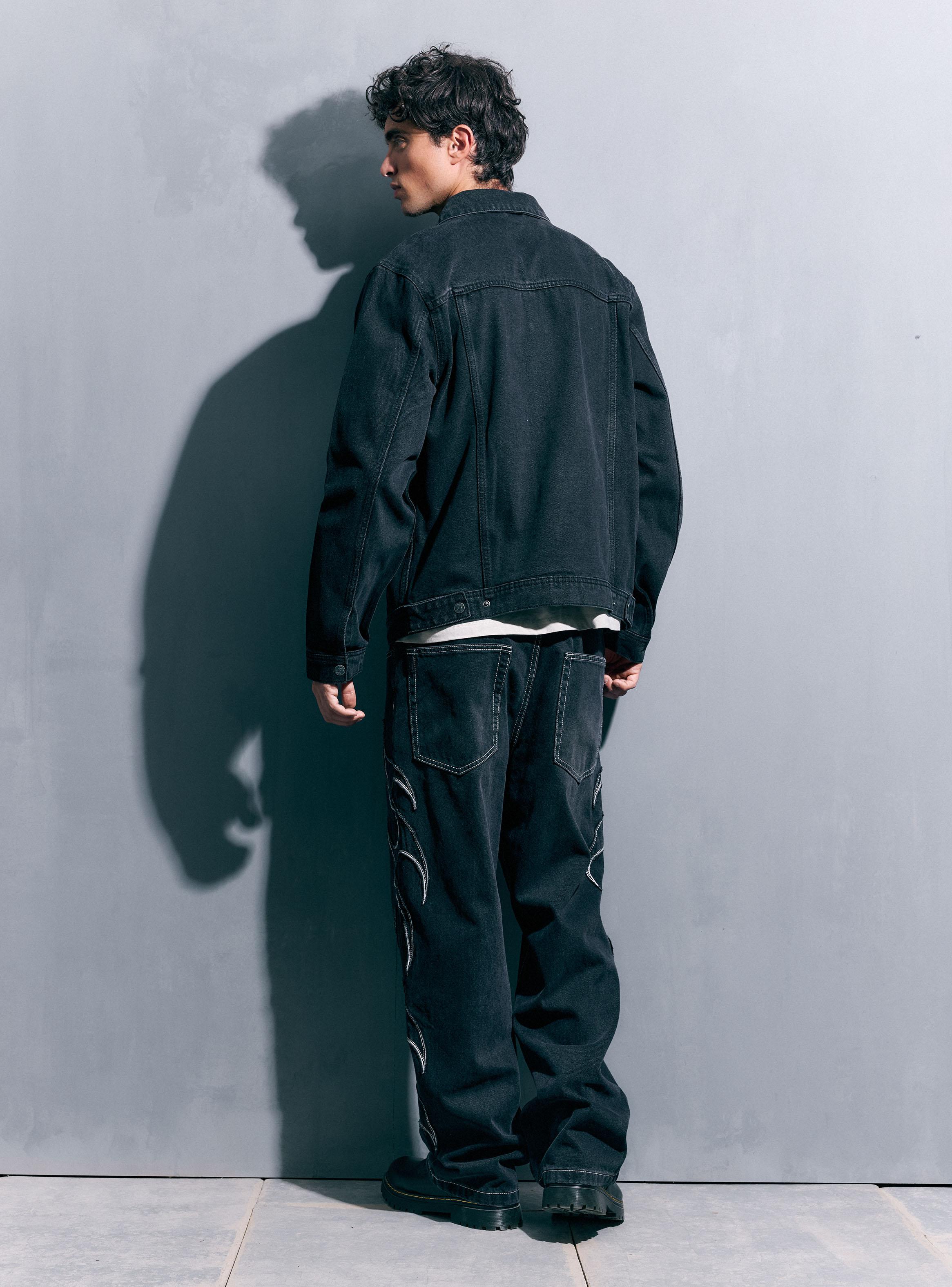 Chaqueta Trucker de Mezclilla Slim Fit-5