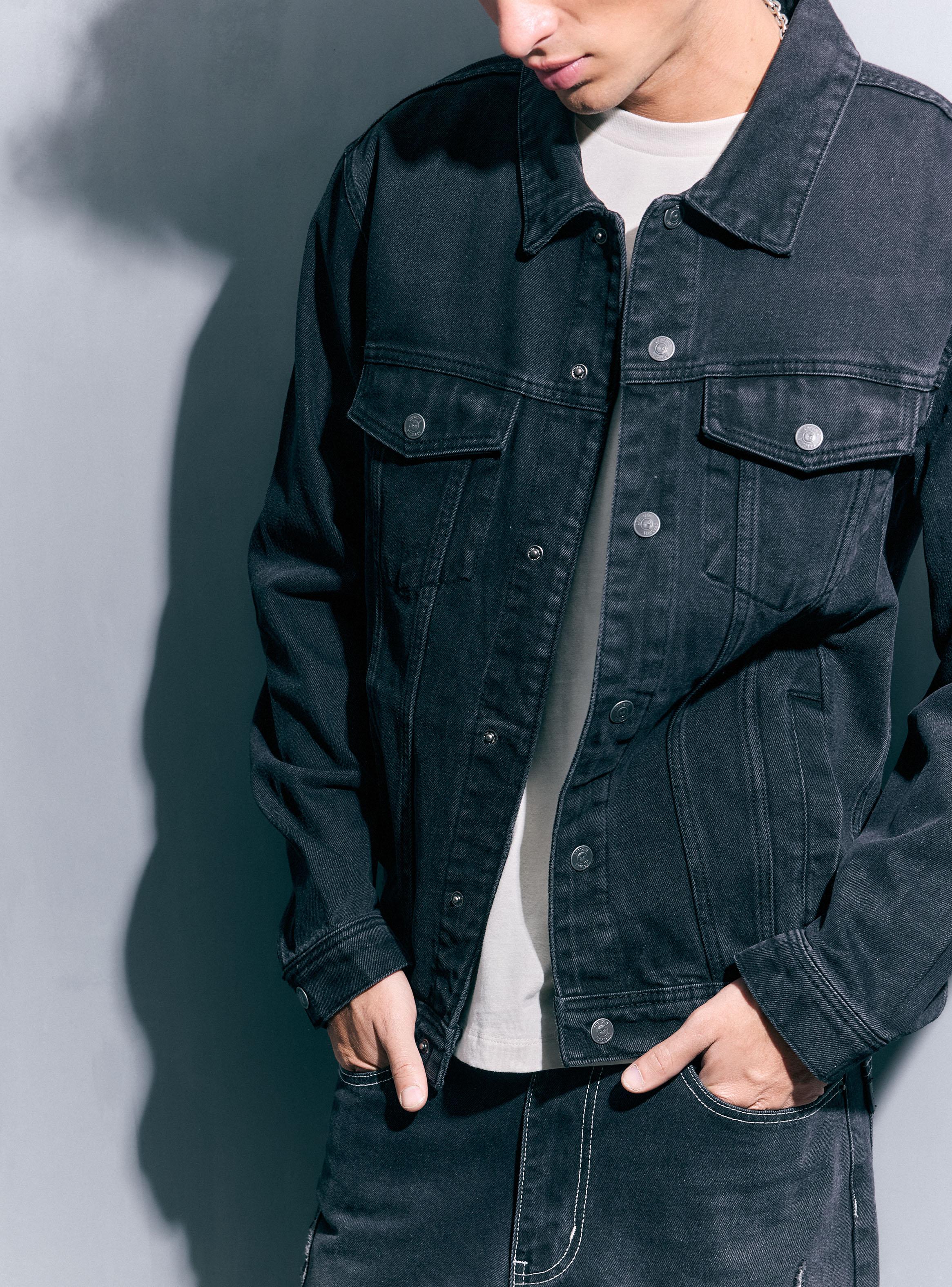 Chaqueta Trucker de Mezclilla Slim Fit-3