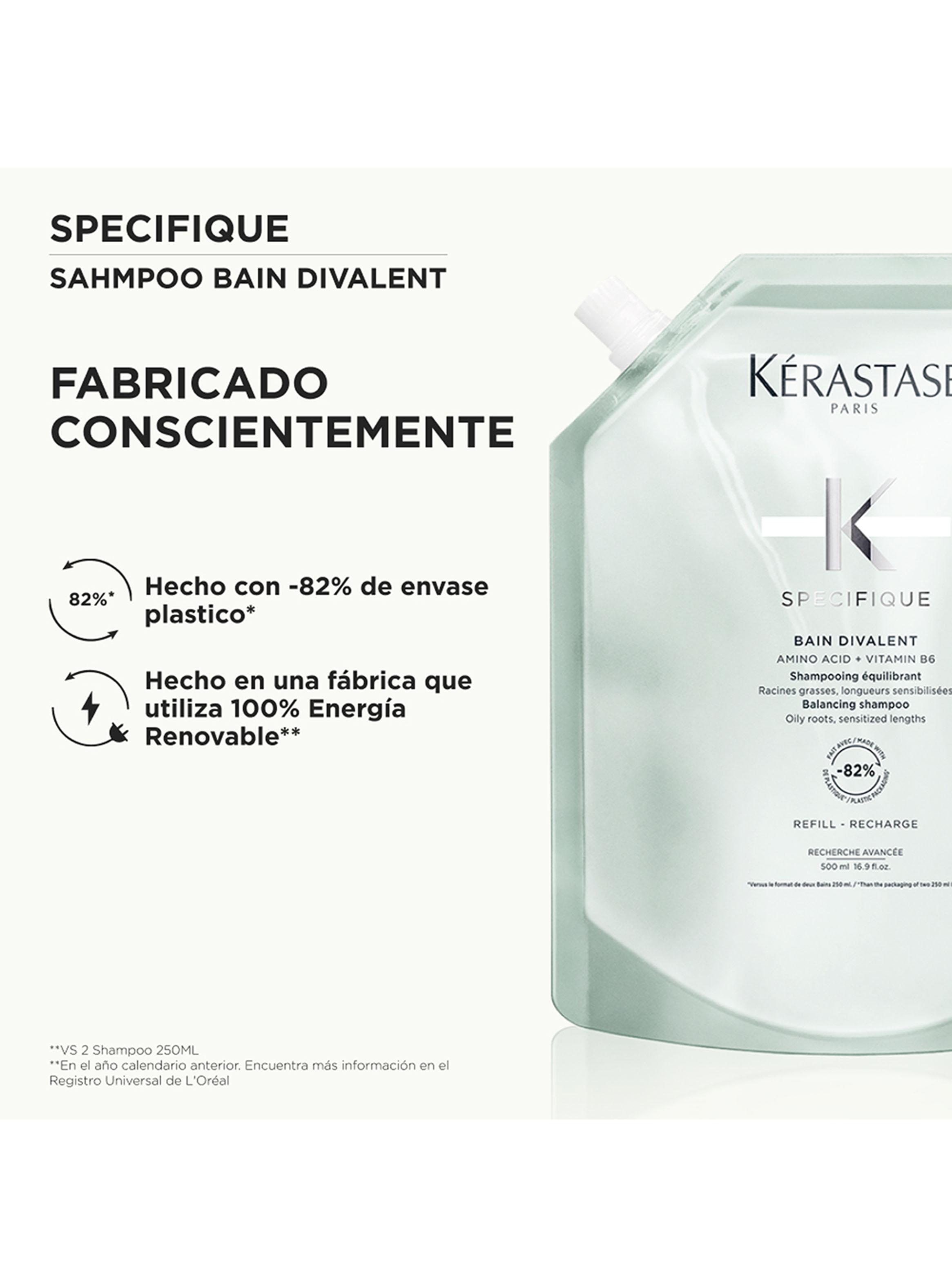 Recarga Shampoo Equilibrante Bain Divalent Balancing Specifique 500ml-2