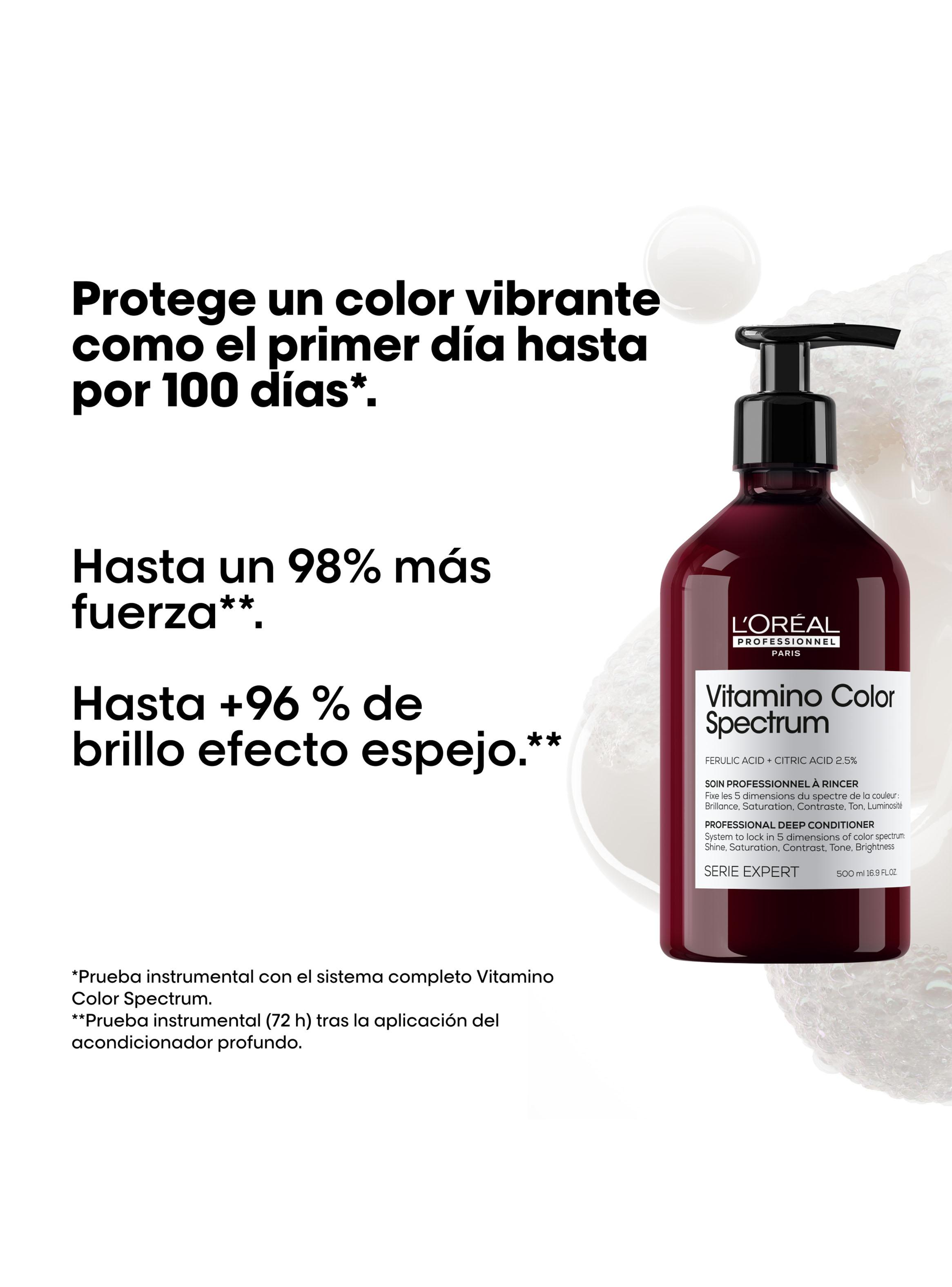 Dupla XL Cuidado del Color Profundo Shampoo 500ml + Acondicionador 500ml Vitamino Color Spectrum-2
