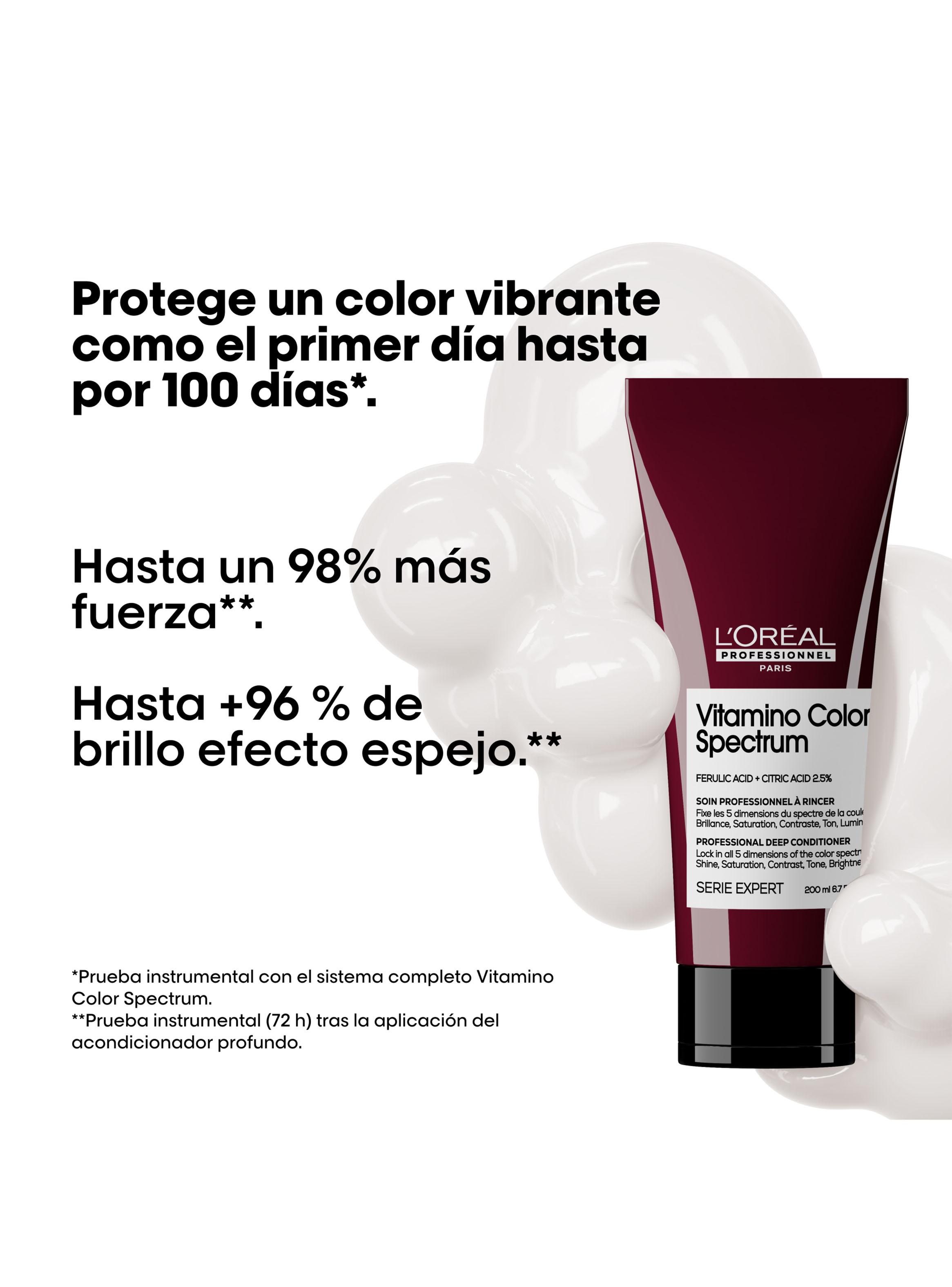 Set Profesional Cuidado Color Profundo Shampoo + Acondicionador Vitamino Color Spectrum + Aceite-2