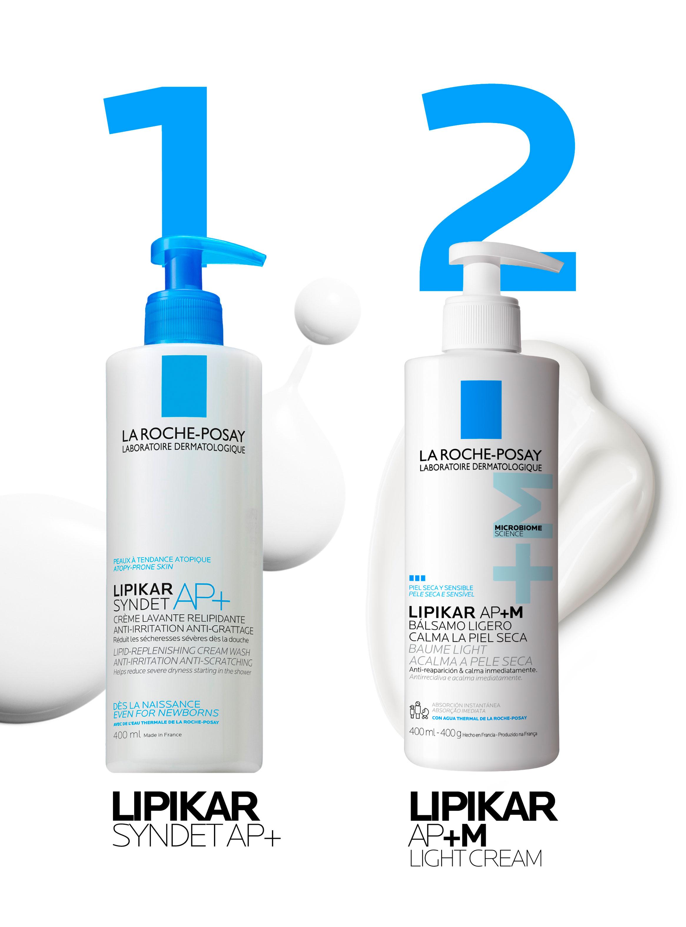 Bálsamo Hidratante Lipikar Baume Light AP+ M 400 ml-5