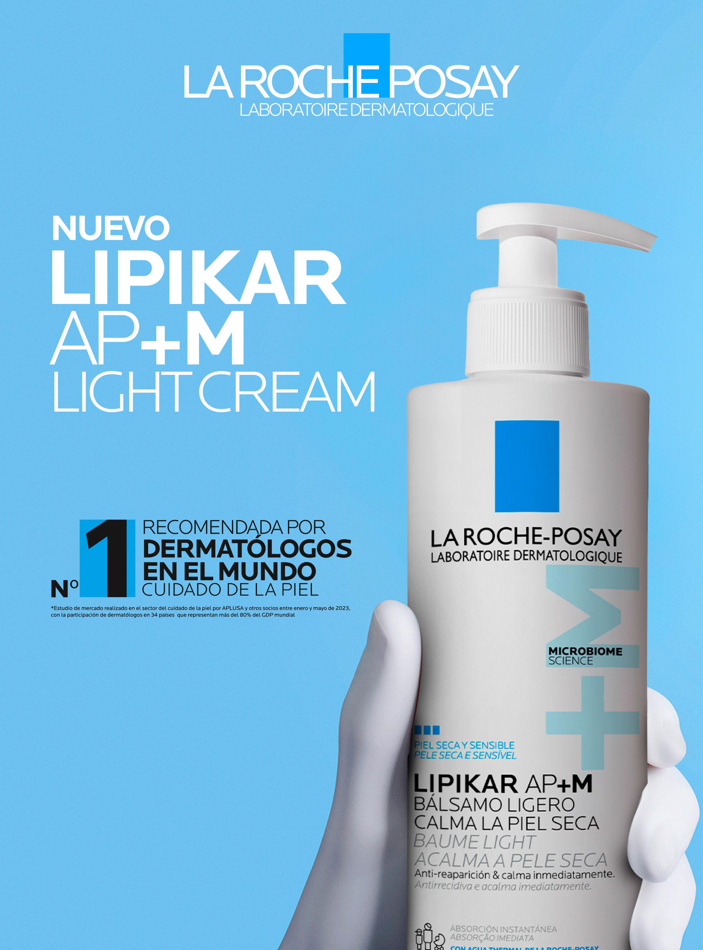 Bálsamo Hidratante Lipikar Baume Light AP+ M 400 ml-4
