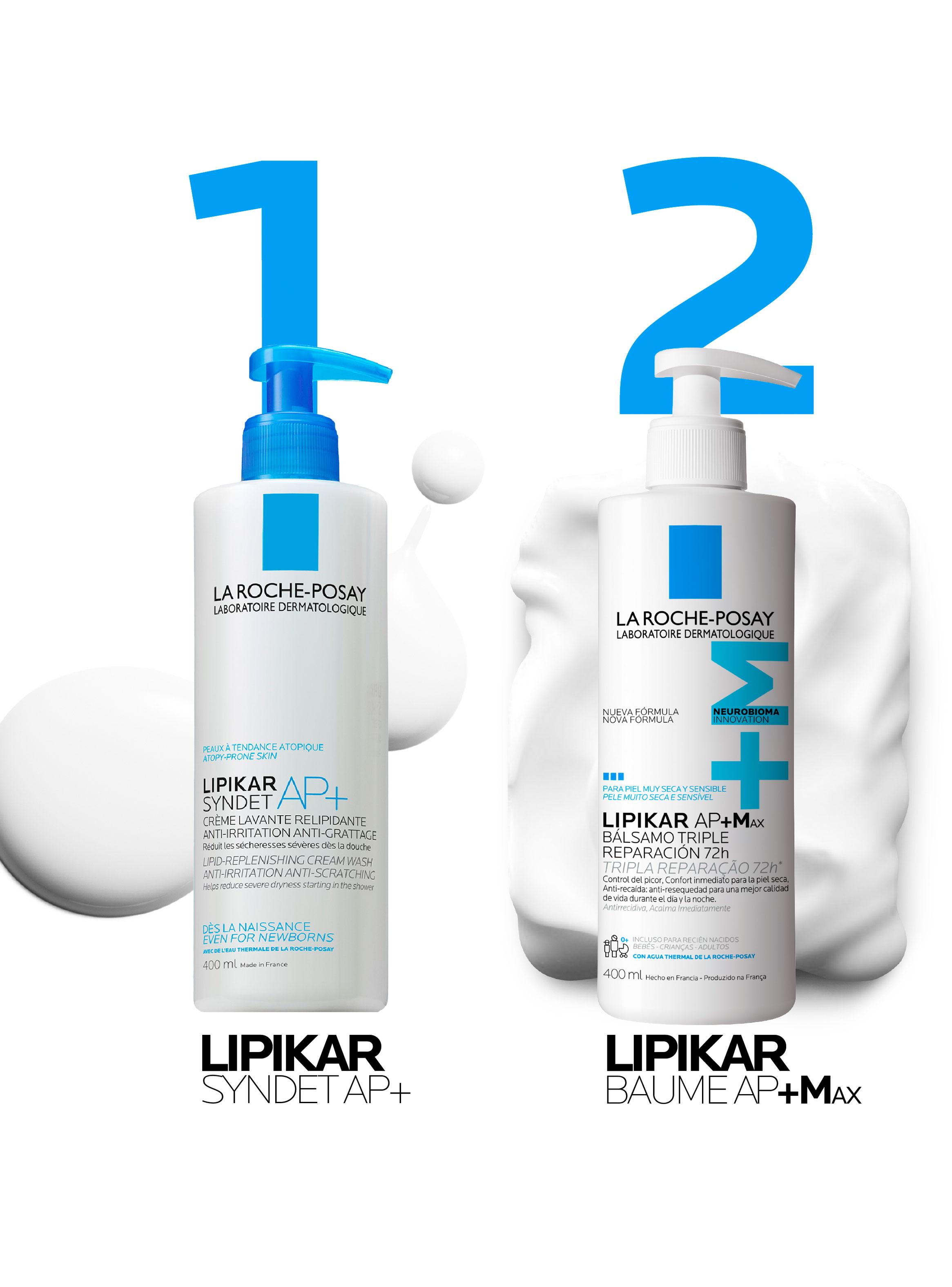 Bálsamo Hidratante Lipikar Baume Light AP+ Max 400 ml-6