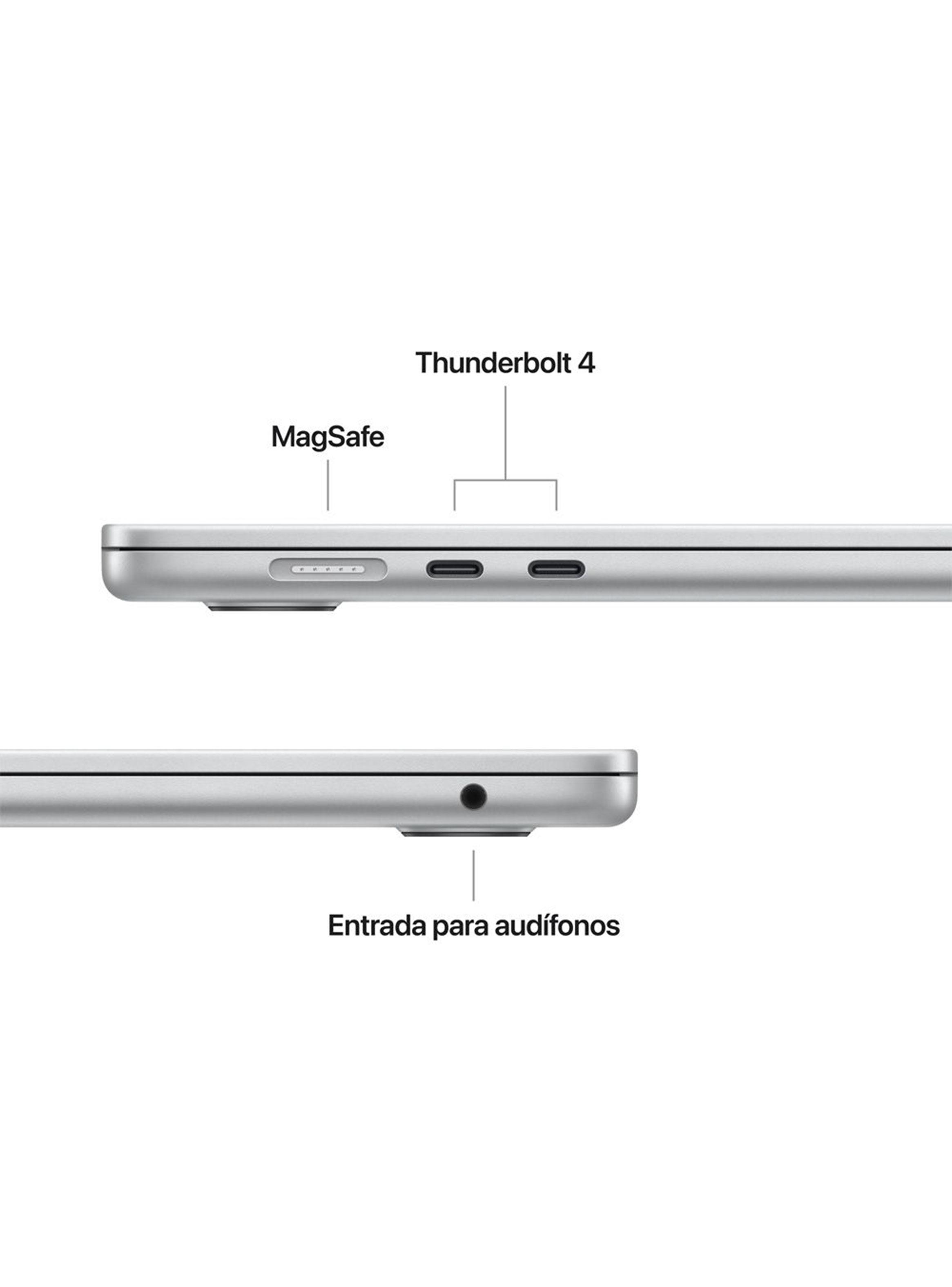 Apple Macbook Air Chip M5 16GB RAM 512GB SSD 15'' Plata-3