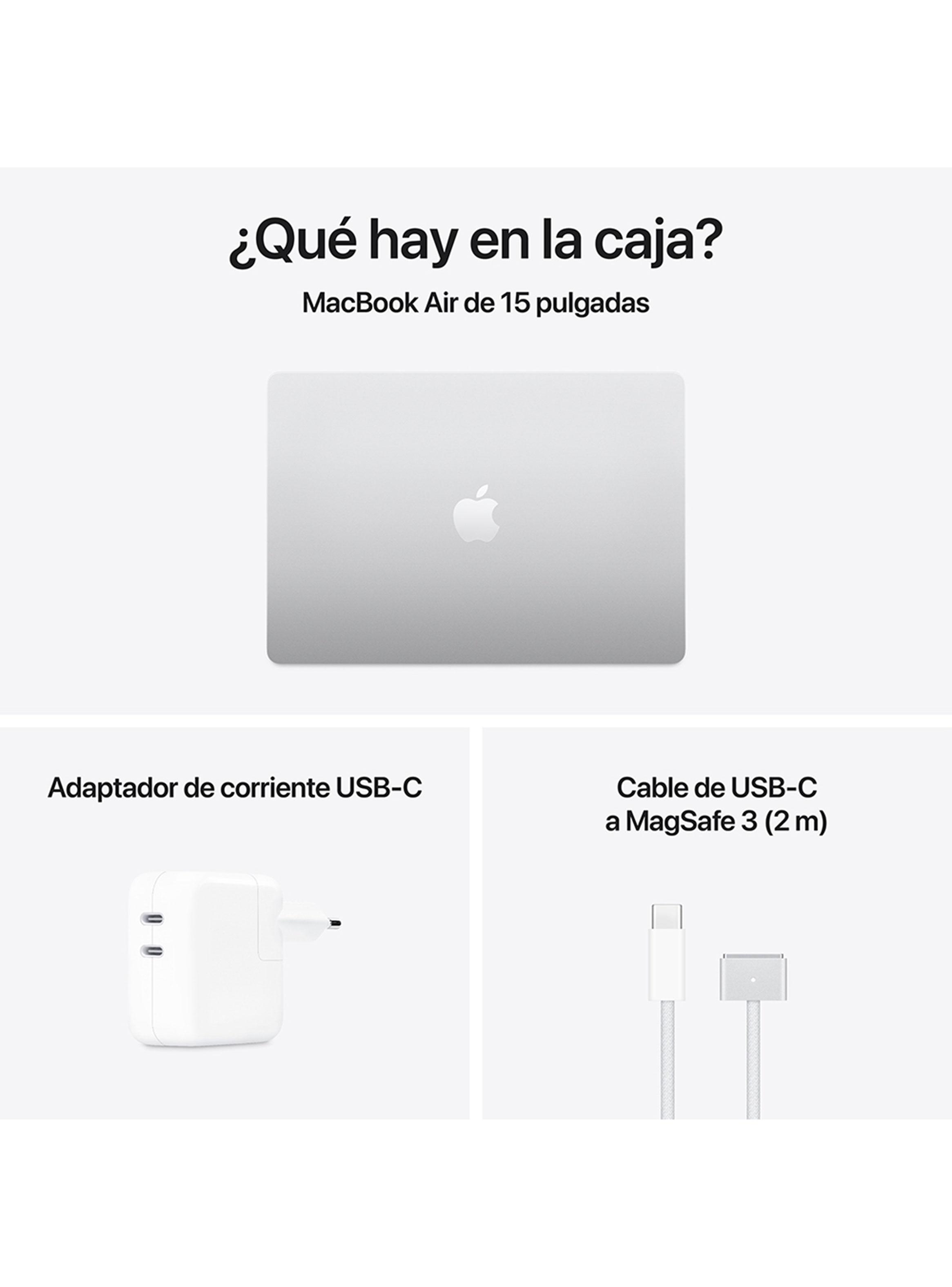 Apple Macbook Air Chip M5 16GB RAM 512GB SSD 15'' Plata-2