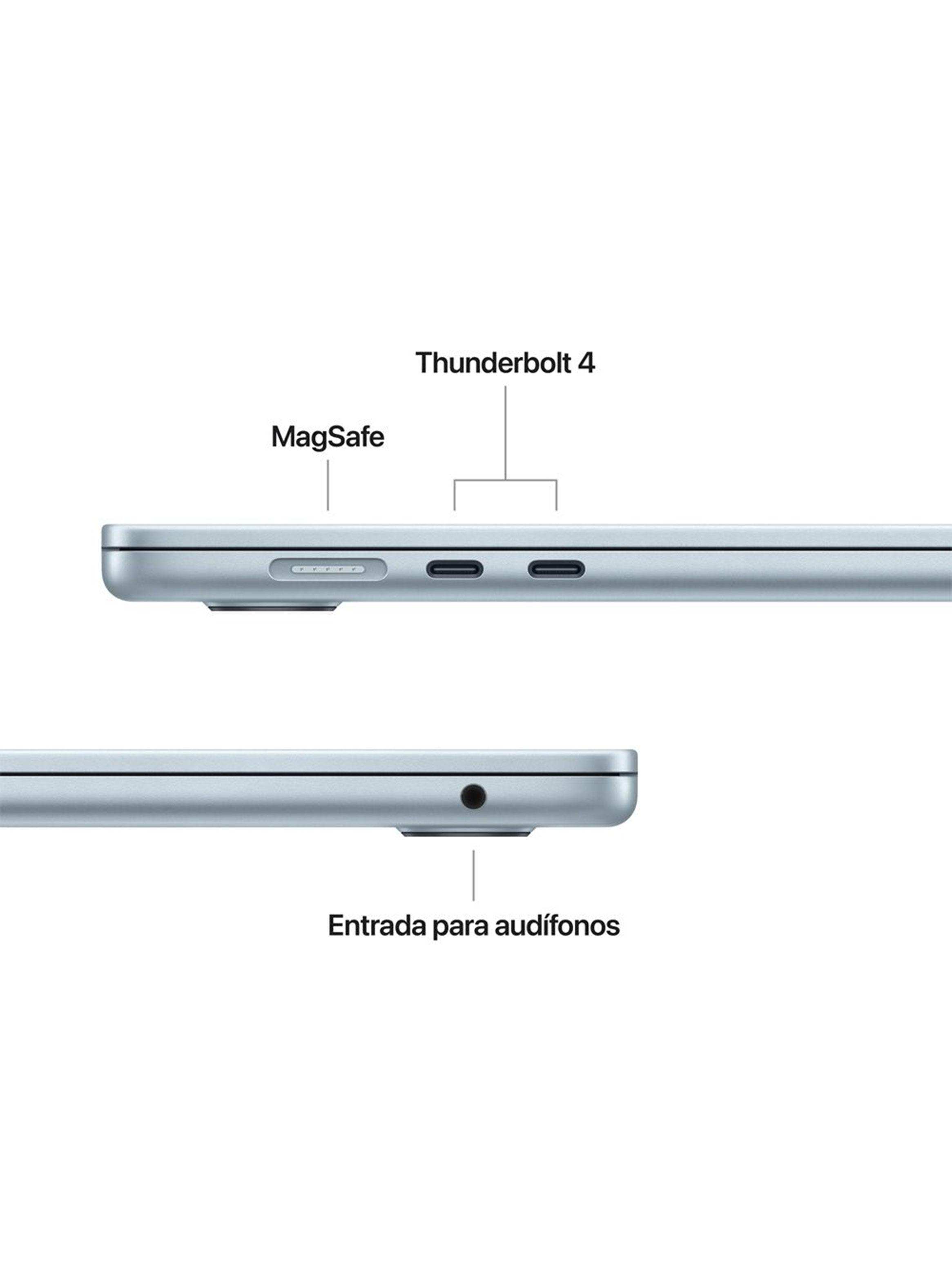 Apple Macbook Air Chip M5 16GB RAM 512GB SSD 15'' Azul Cielo-3