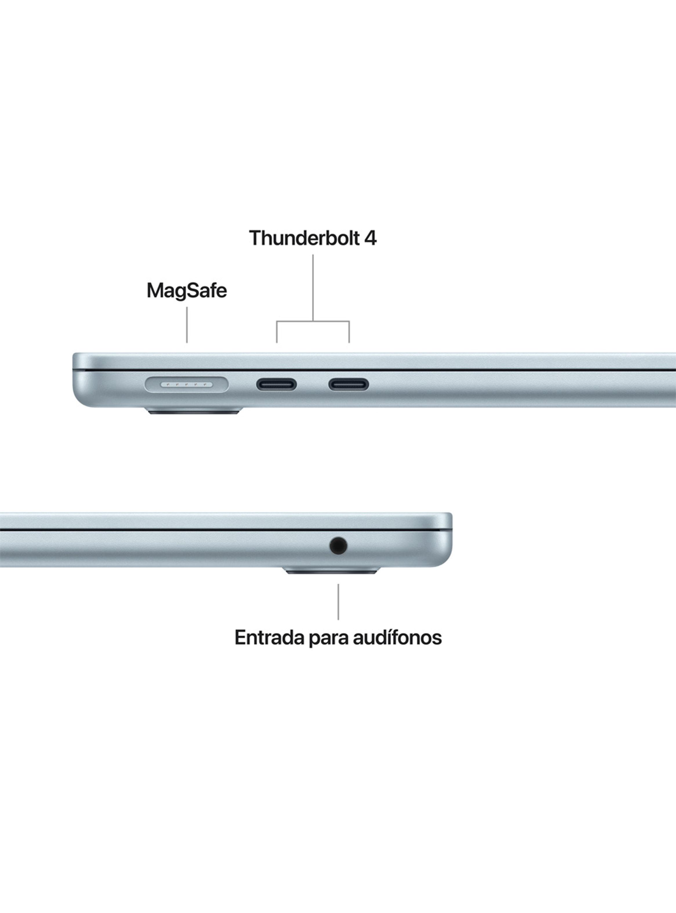 Macbook Air Chip M5 16GB RAM 512GB SSD 13'' Azul Cielo-4