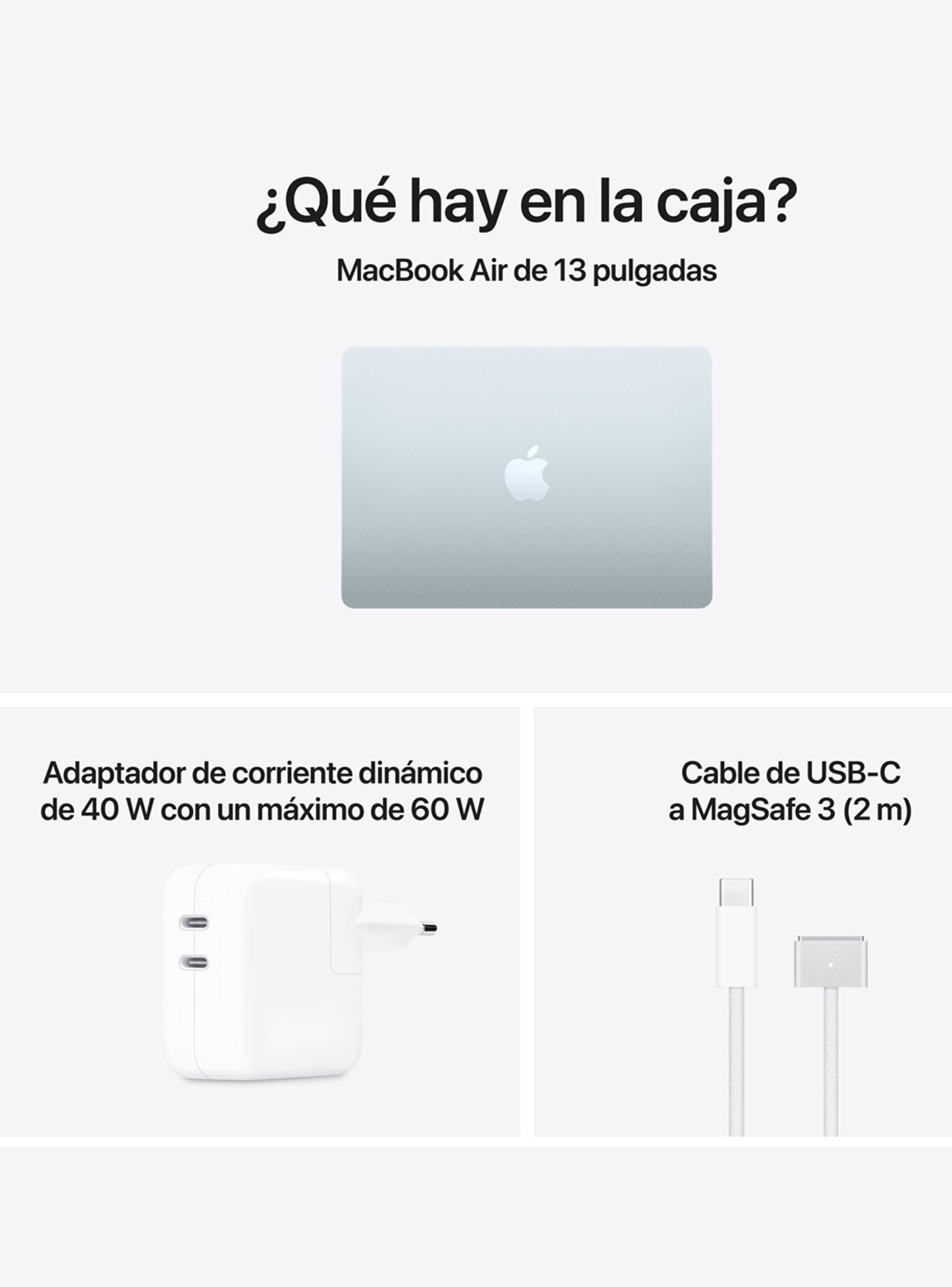 Macbook Air Chip M5 16GB RAM 512GB SSD 13'' Azul Cielo-2