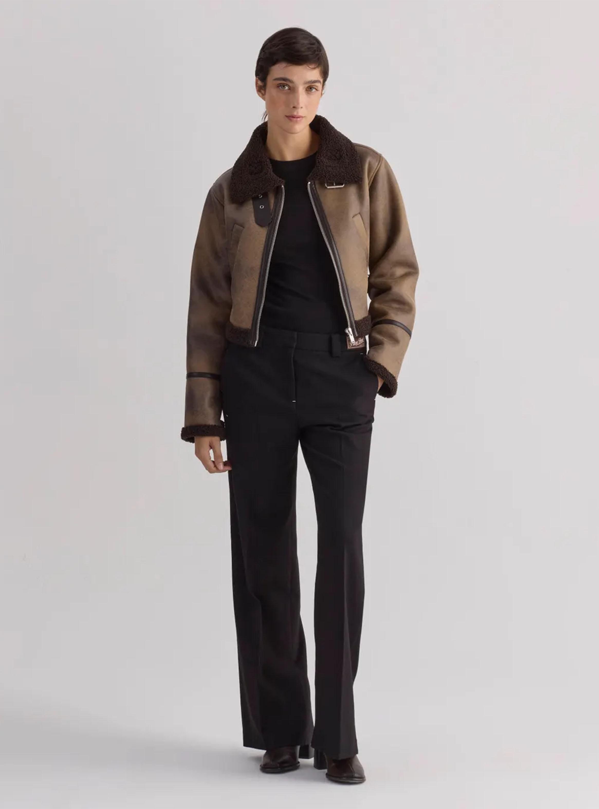 Chaqueta Aviador Lanar Beth Talla M-4