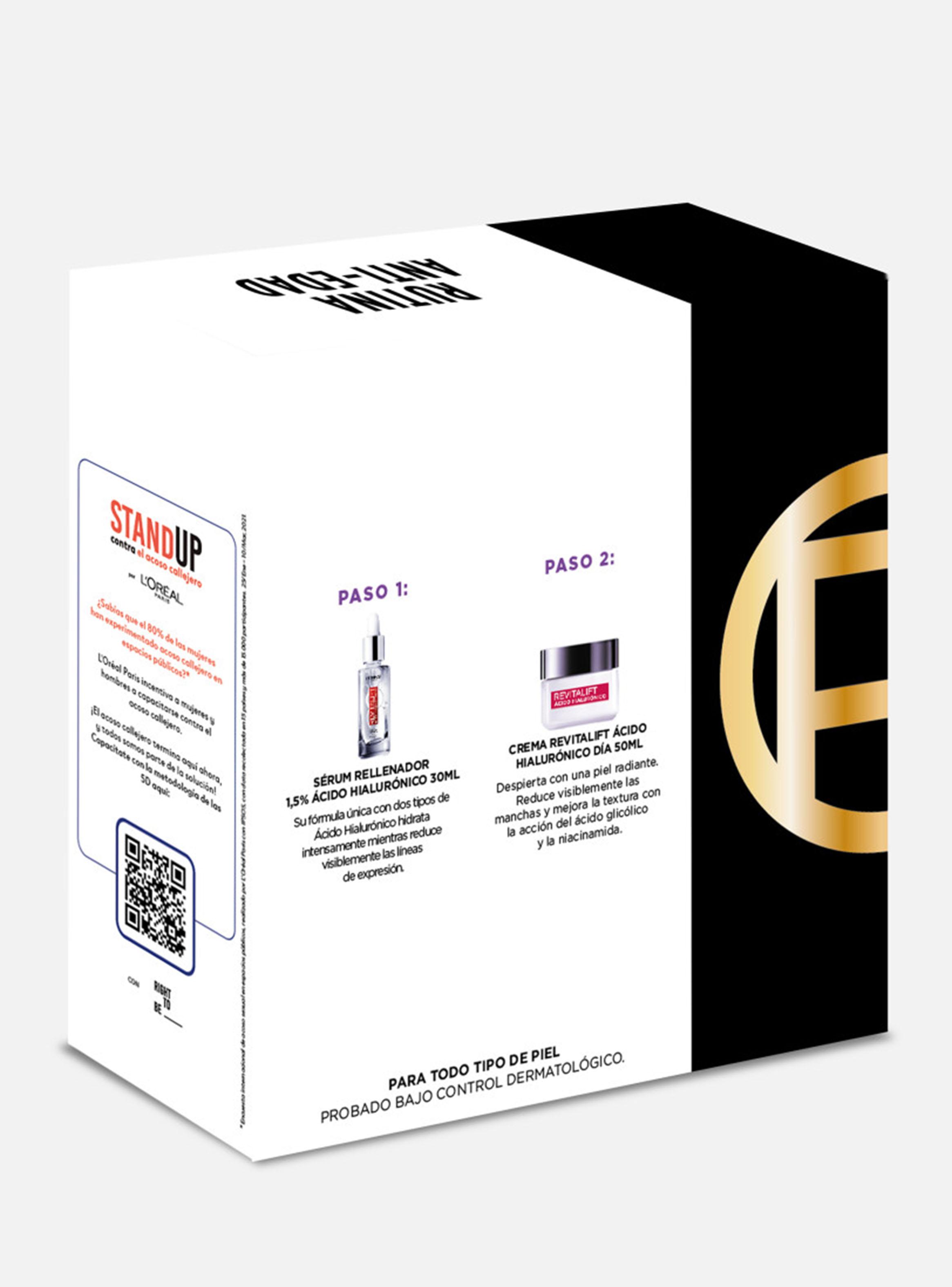 Set Tratamiento Crema Revitalift Ácido Hialurónico Día + Sérum-3