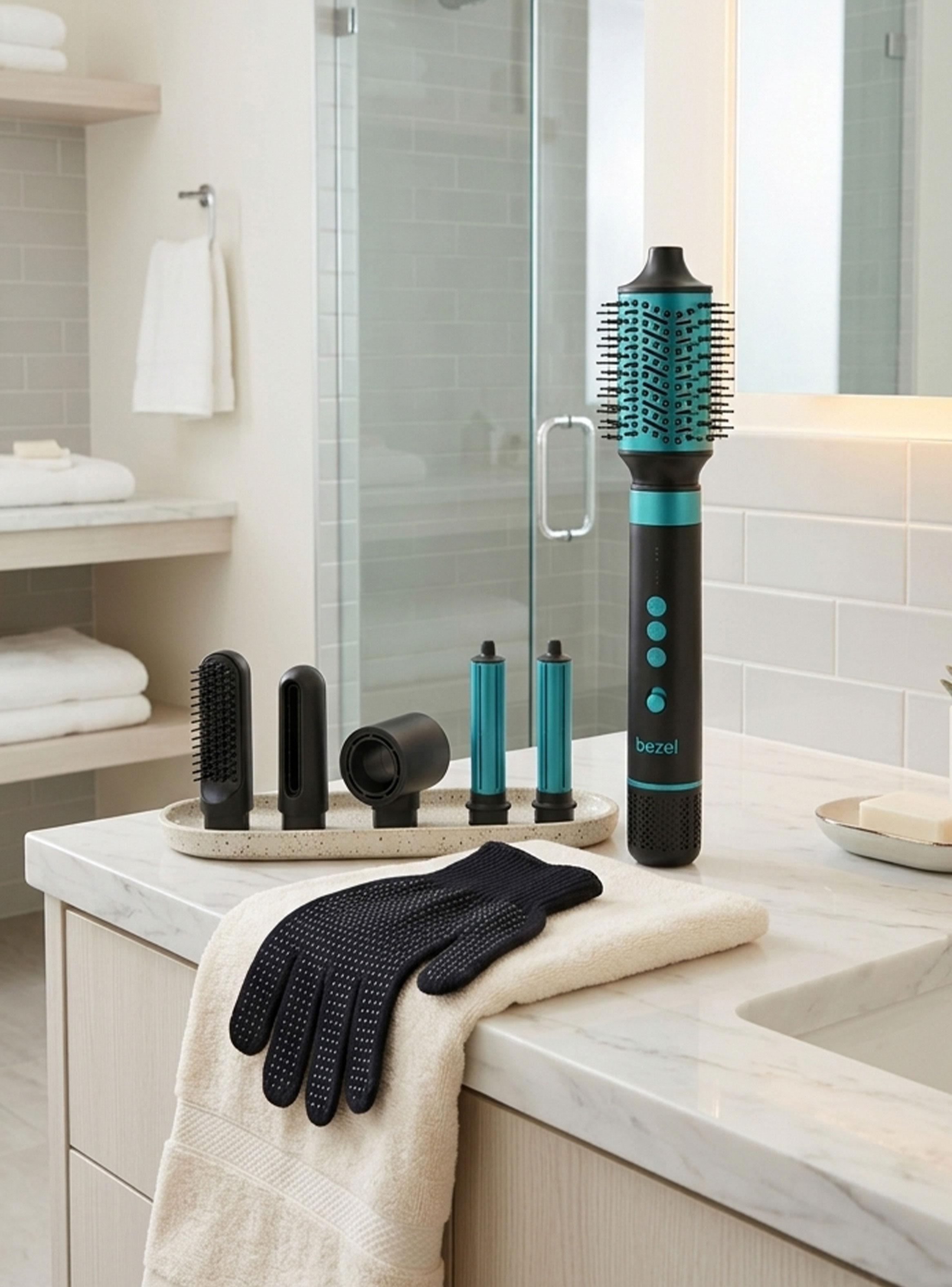 Secador de Pelo Multistyler 6 en 1 BHR-015 Negro-3